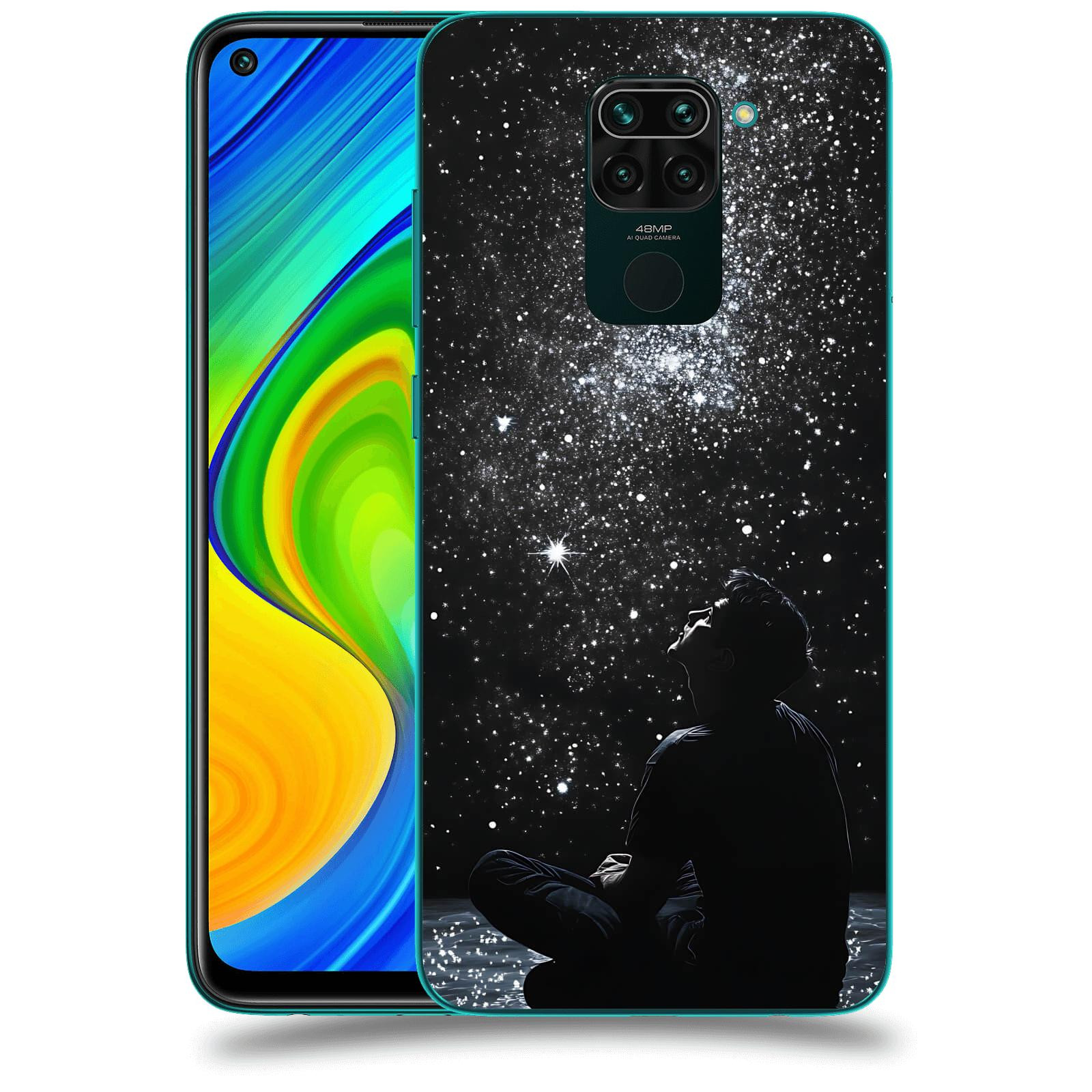 ACOVER Kryt na mobil Xiaomi Redmi Note 9 - Noční obloha V