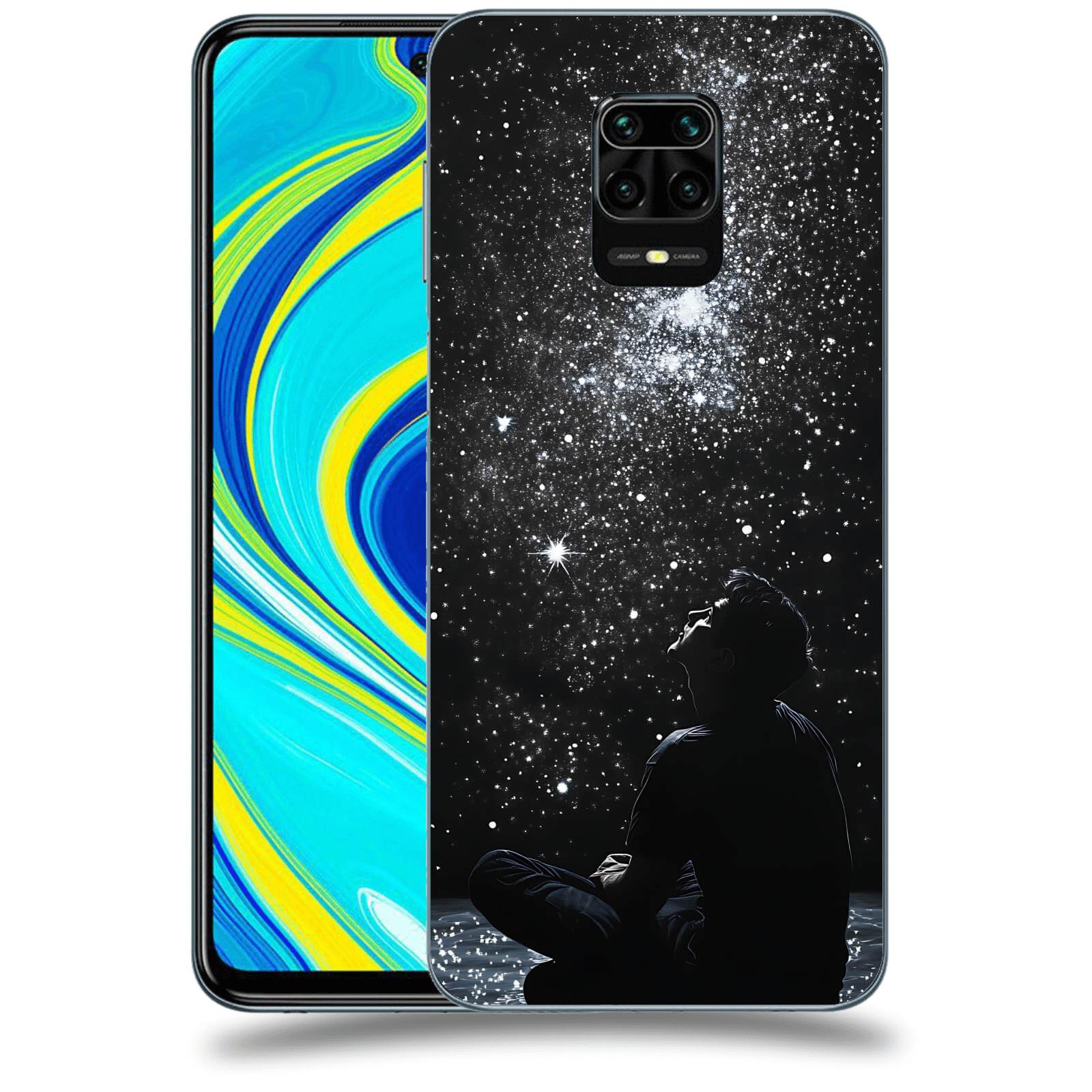 ACOVER Kryt na mobil Xiaomi Redmi Note 9S - Noční obloha V