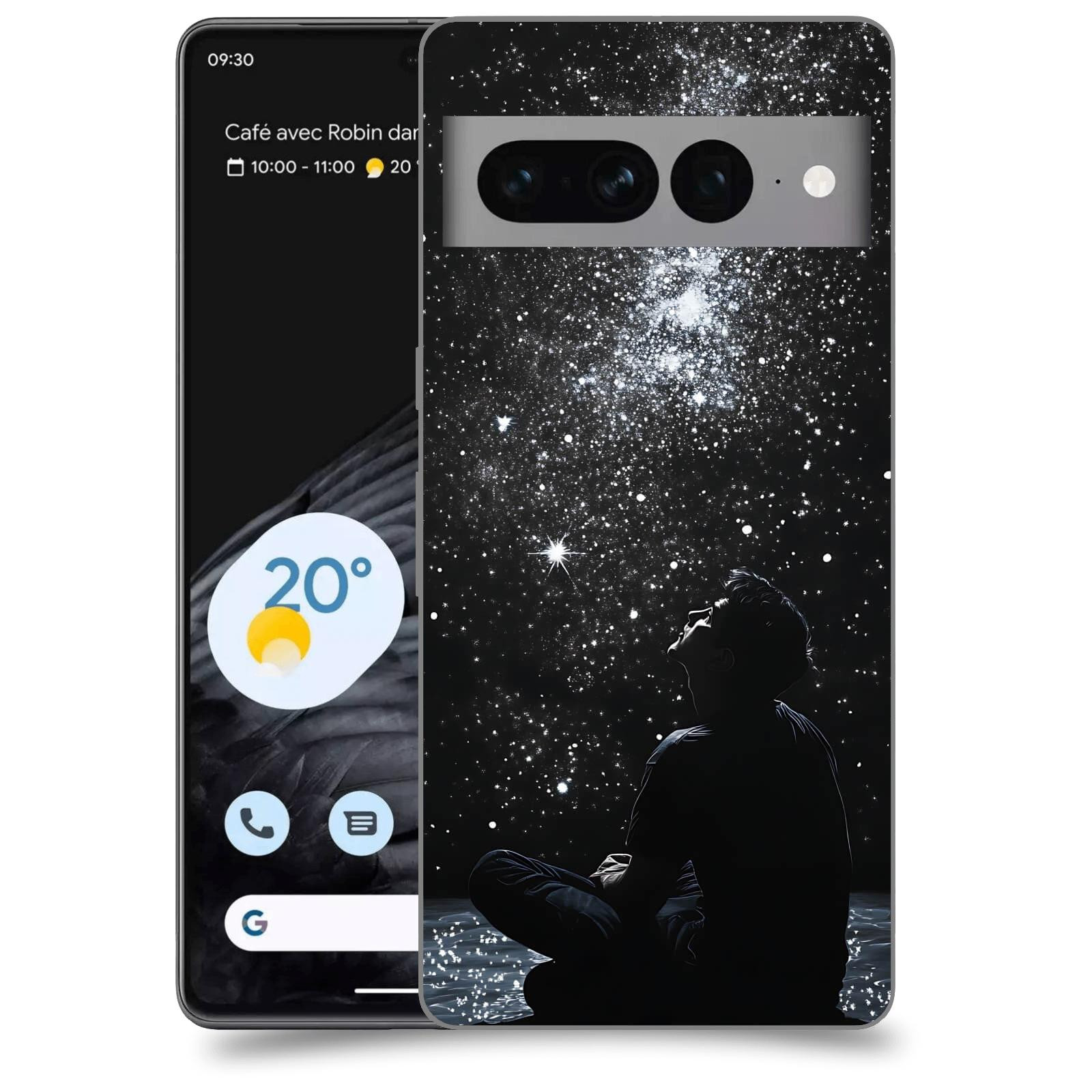 ACOVER Kryt na mobil Google pixel 7 pro - Noční obloha V