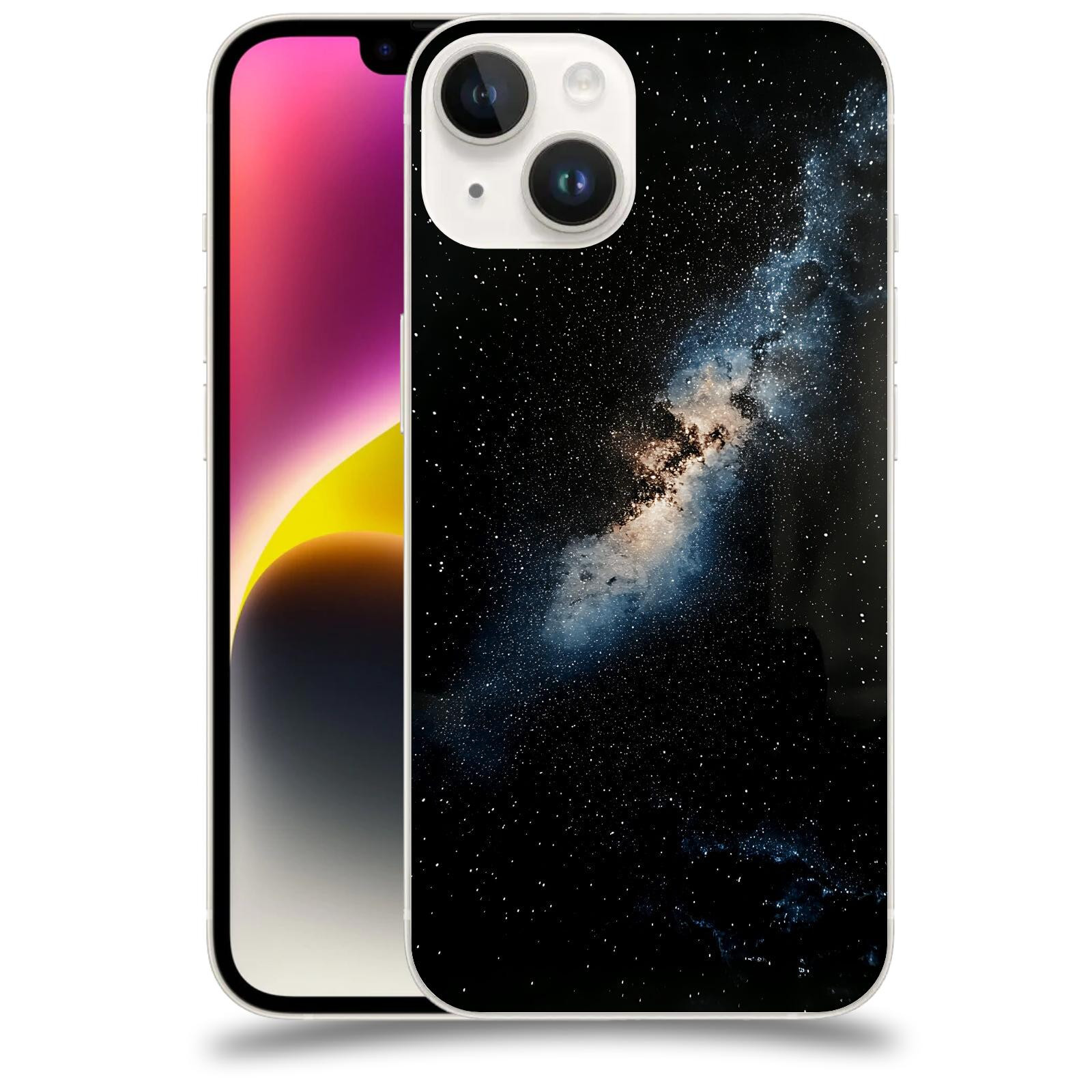 ACOVER Kryt na mobil Apple iPhone 14 - Noční obloha I