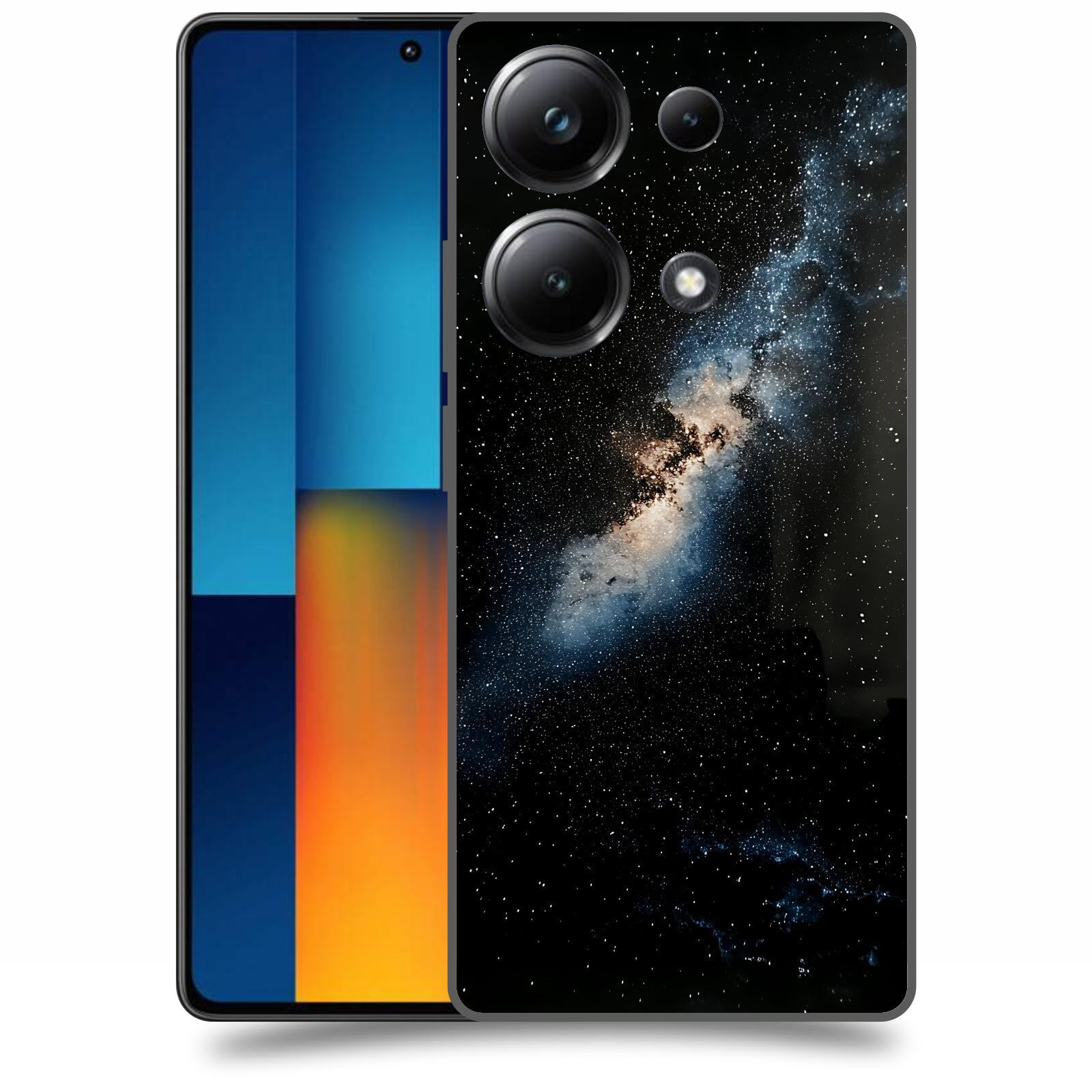 ACOVER Kryt na mobil Poco M6 - Noční obloha I