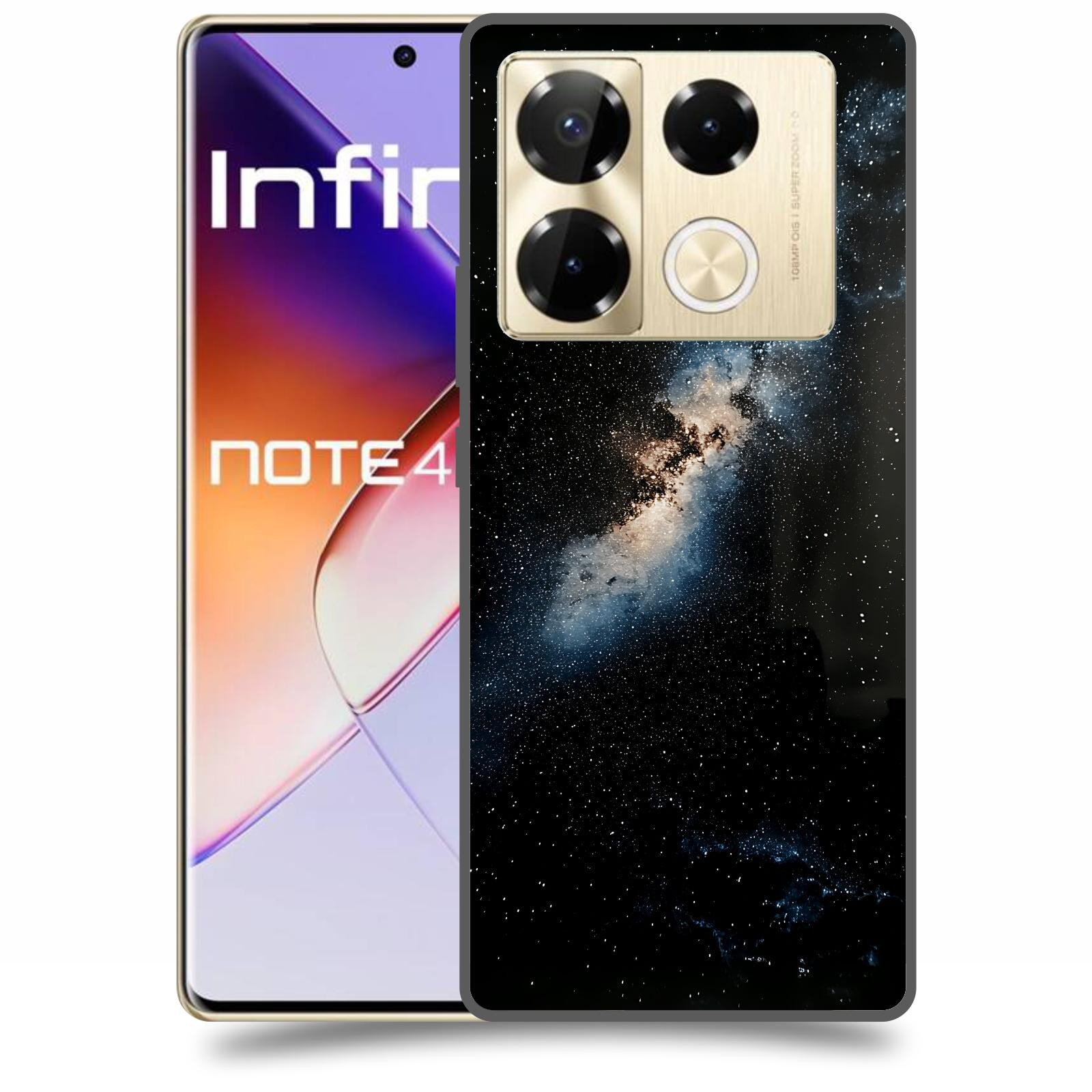 ACOVER Kryt na mobil Infinix Note 40 PRO - Noční obloha I