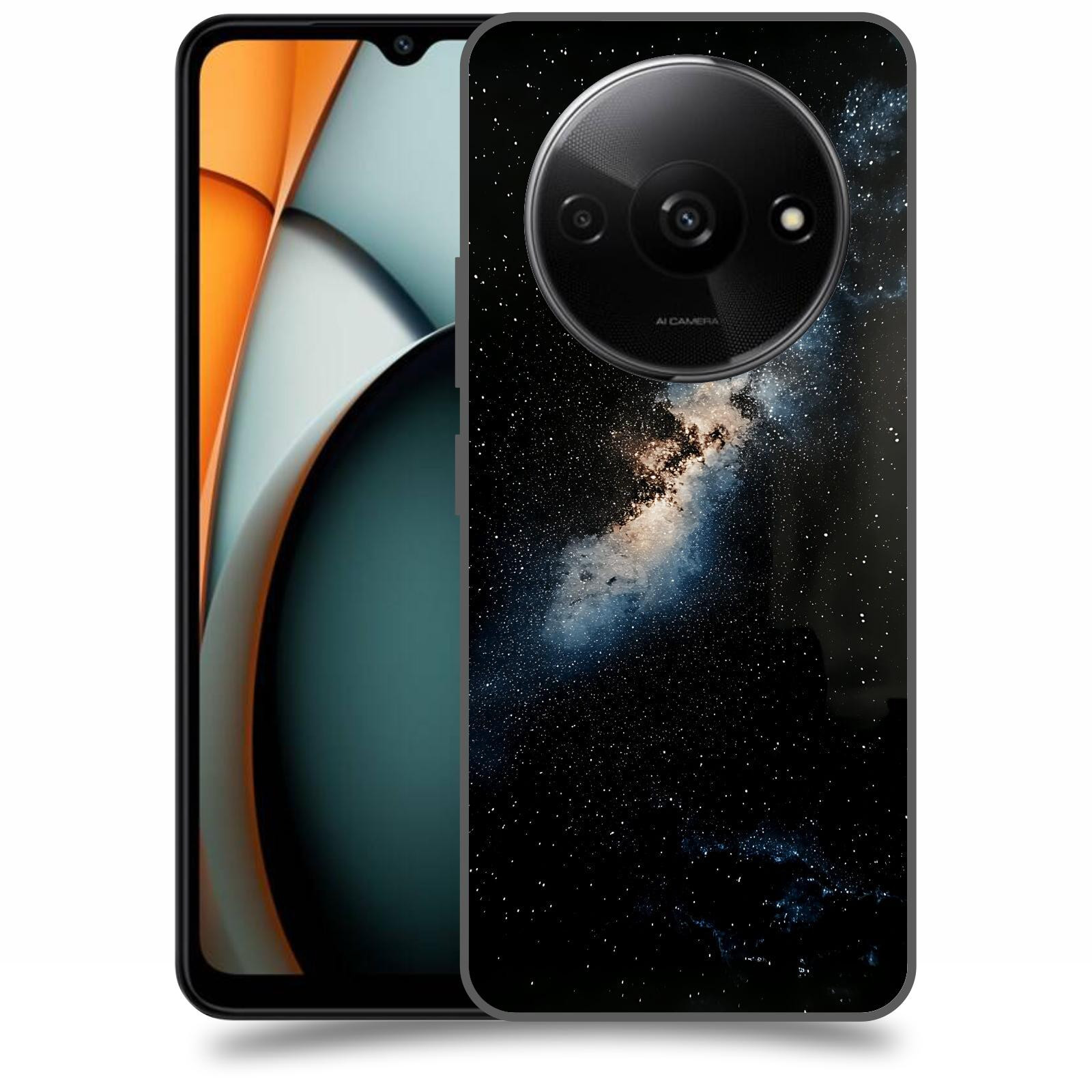 ACOVER Kryt na mobil Xiaomi Redmi A3 - Noční obloha I