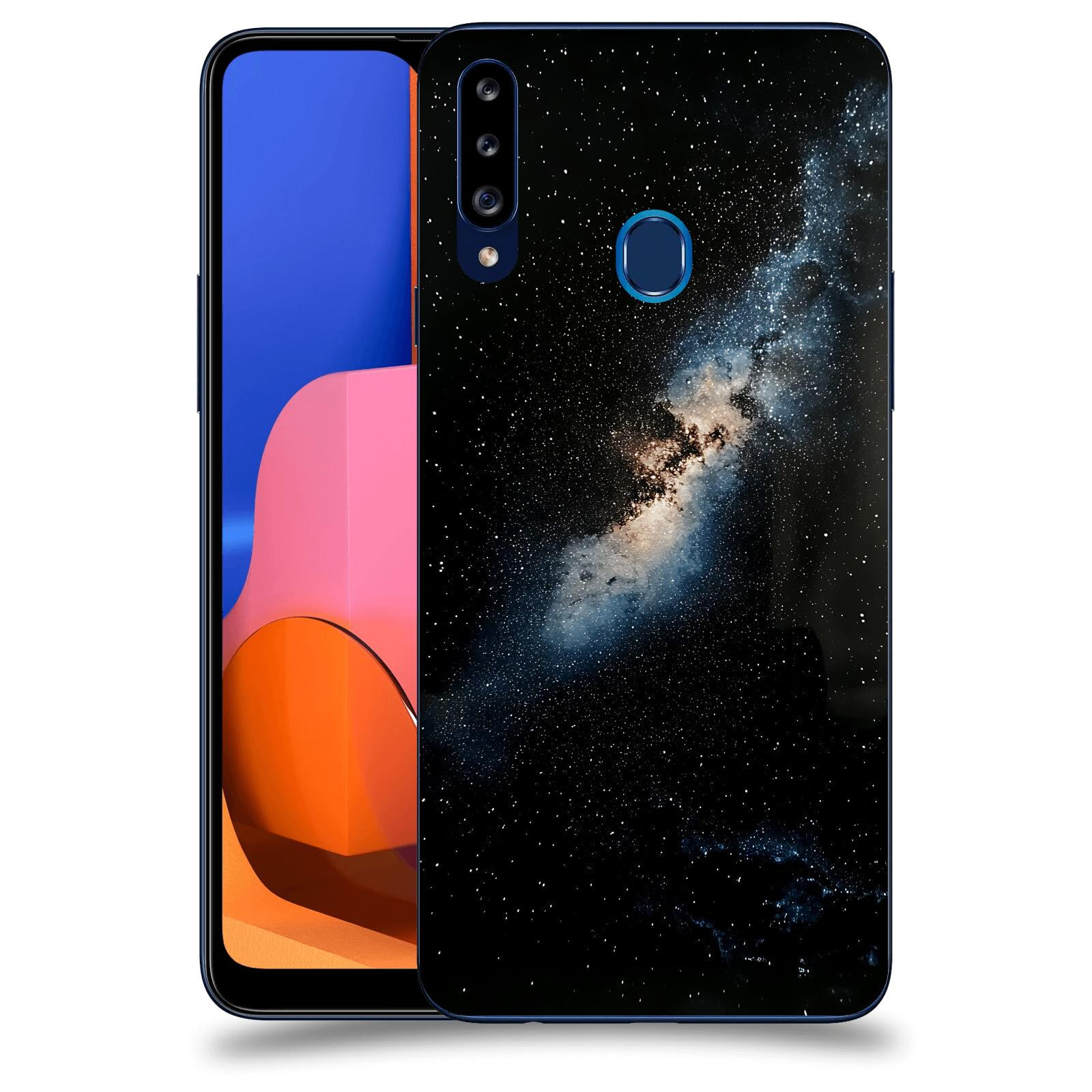 ACOVER Kryt na mobil Samsung Galaxy A20s - Noční obloha I