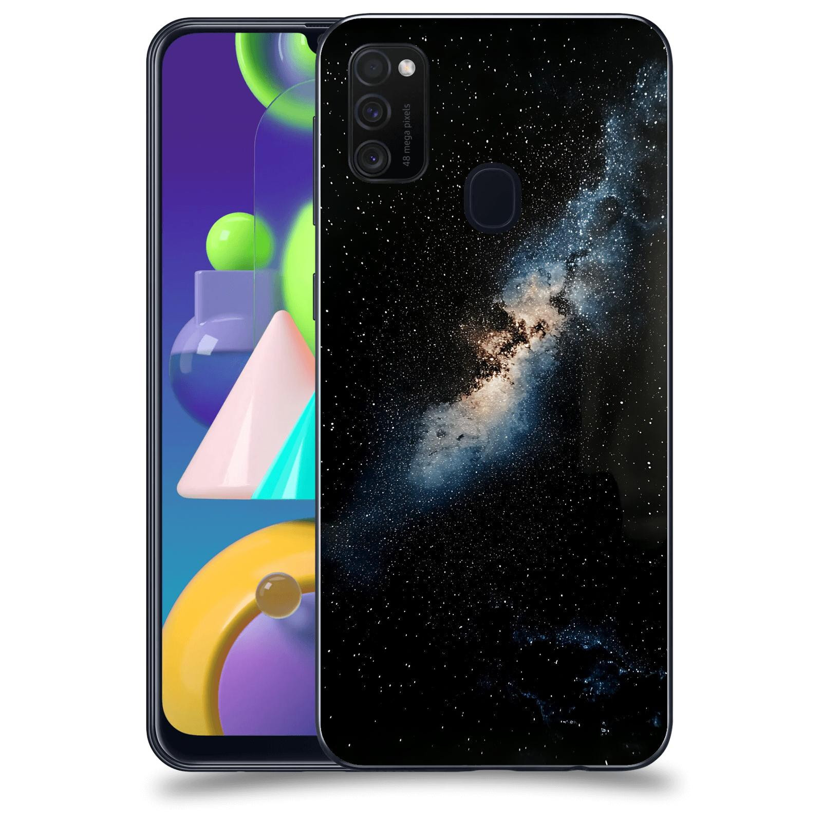ACOVER Kryt na mobil Samsung Galaxy M21 M215F - Noční obloha I