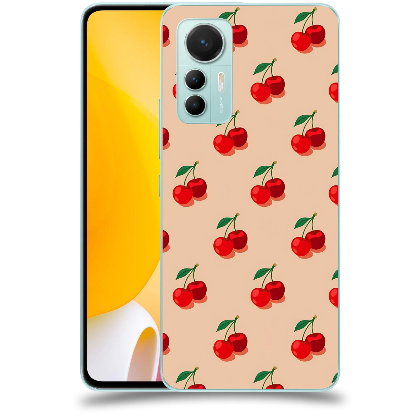 ACOVER Kryt na mobil Xiaomi 12 Lite - Šťavnaté třešně