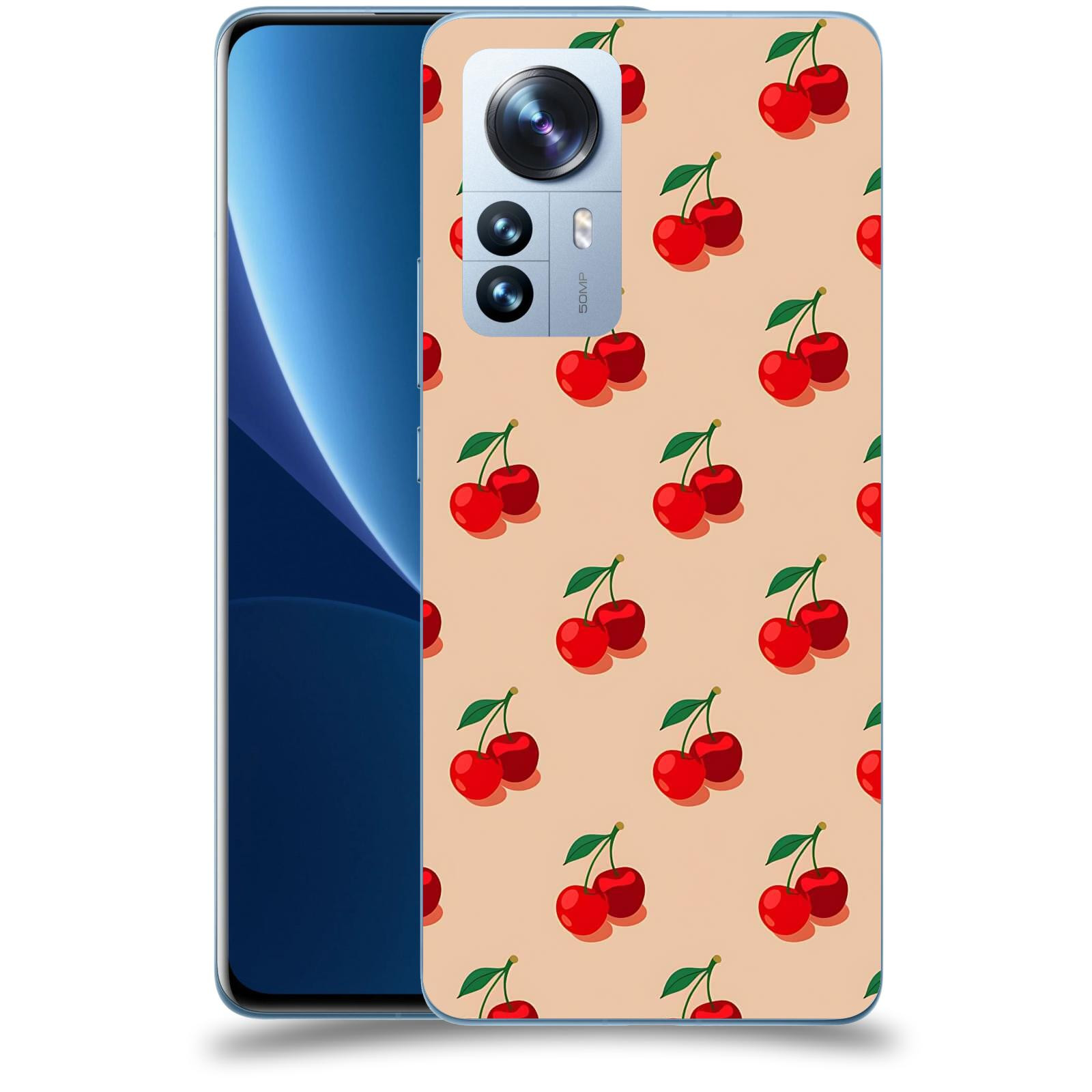 ACOVER Kryt na mobil Xiaomi 12 Pro - Šťavnaté třešně
