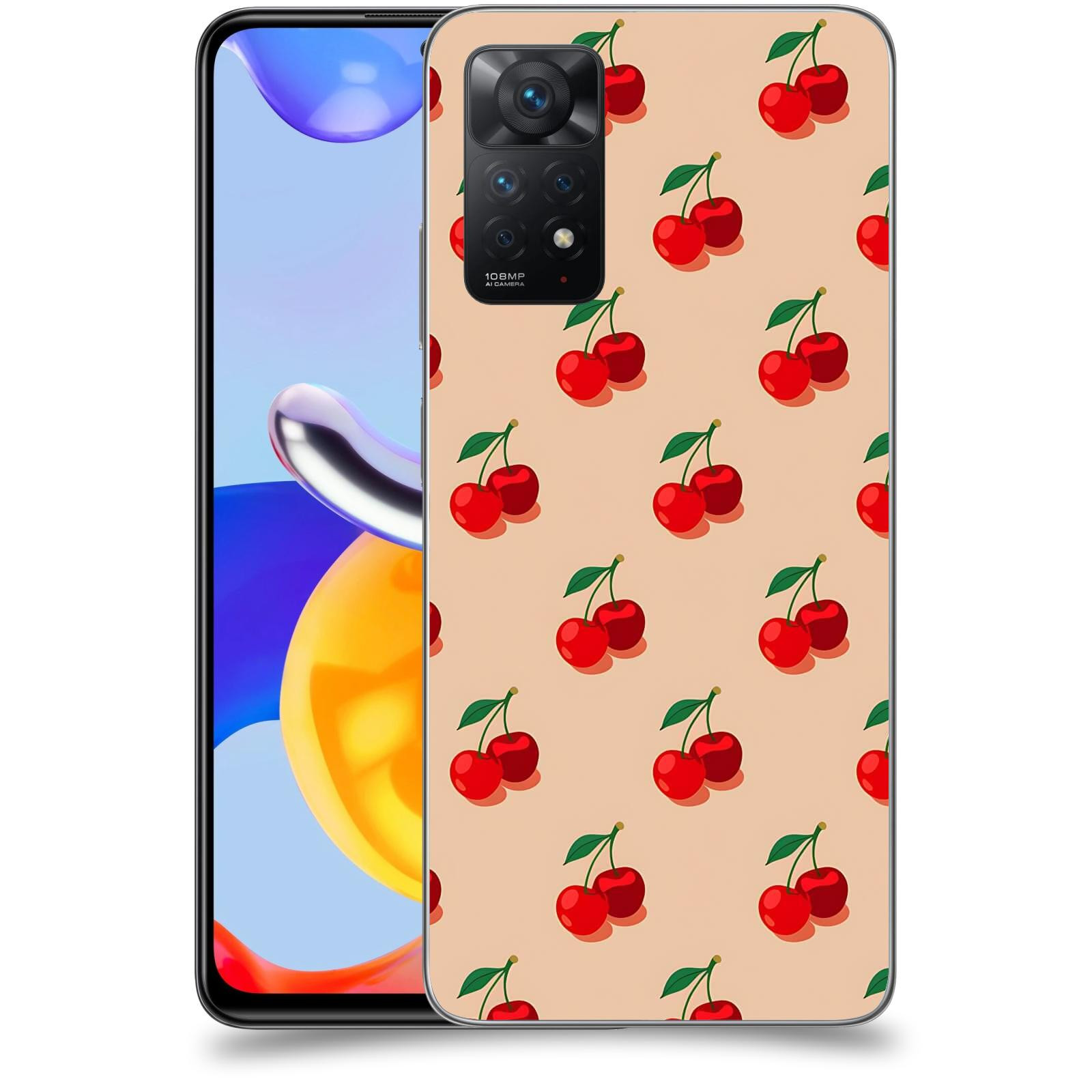 ACOVER Kryt na mobil Xiaomi Redmi Note 11 Pro - Šťavnaté třešně