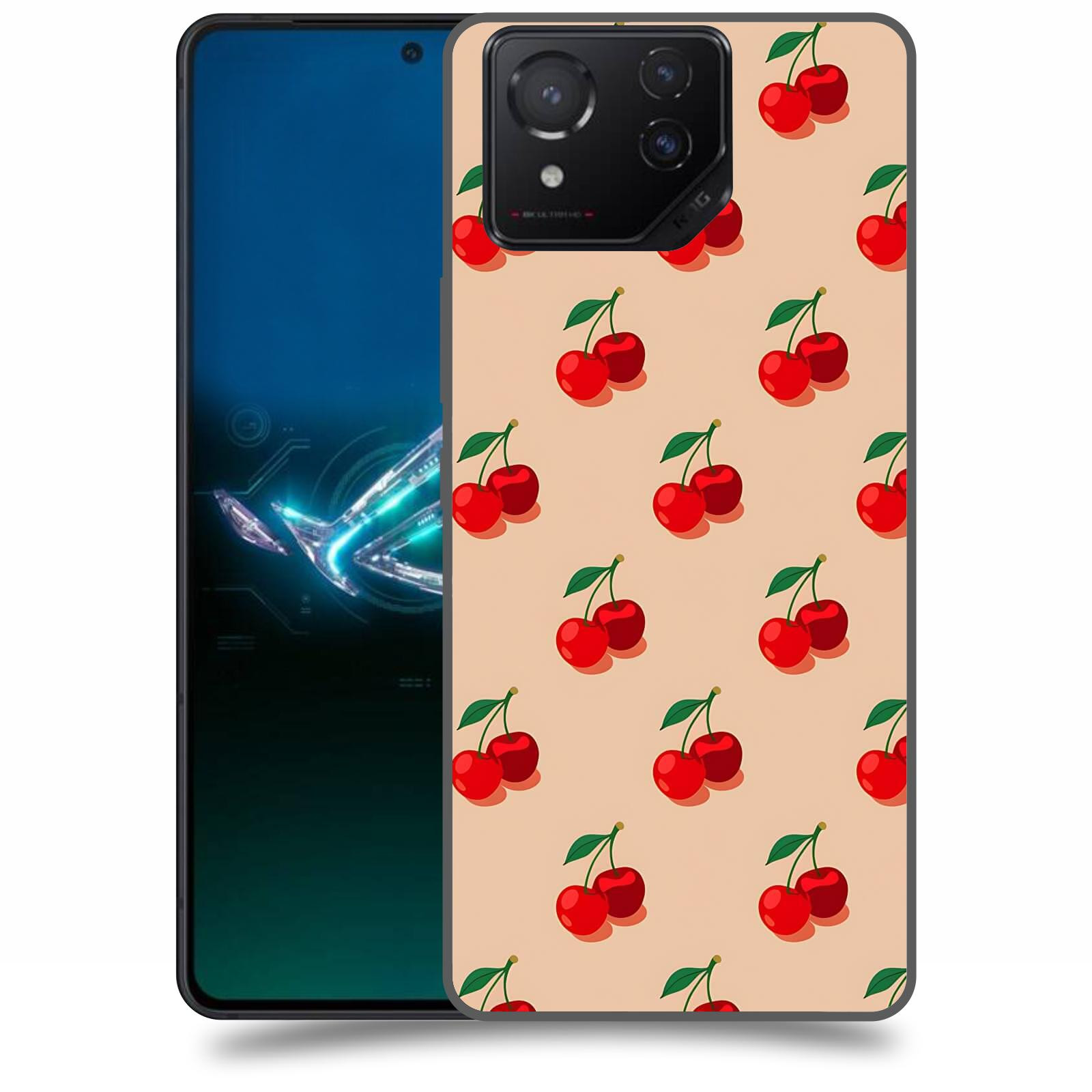 ACOVER Kryt na mobil Asus ROG Phone 8 - Šťavnaté třešně