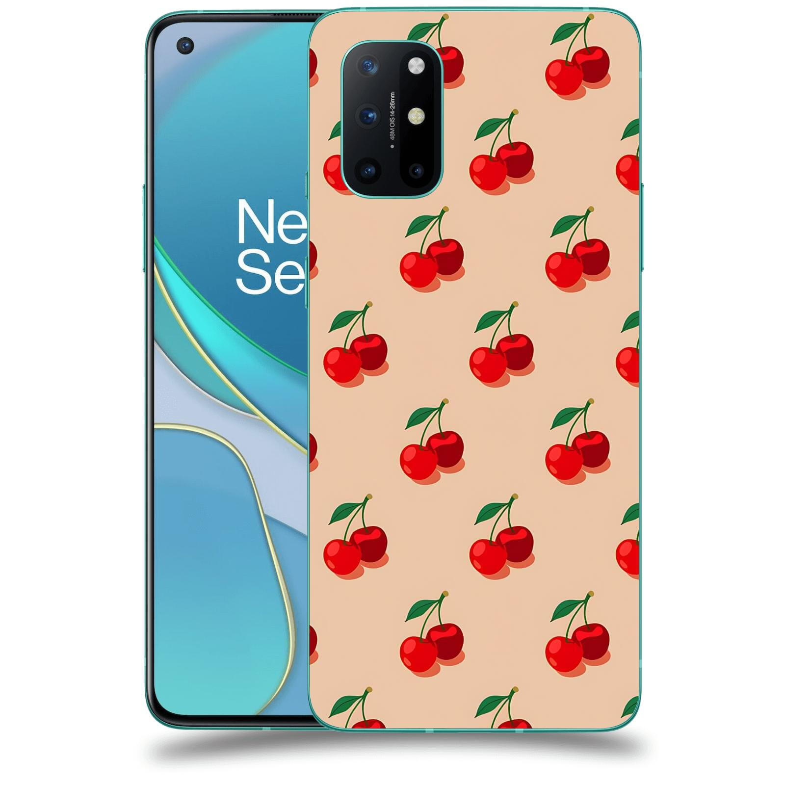 ACOVER Kryt na mobil OnePlus 8T - Šťavnaté třešně