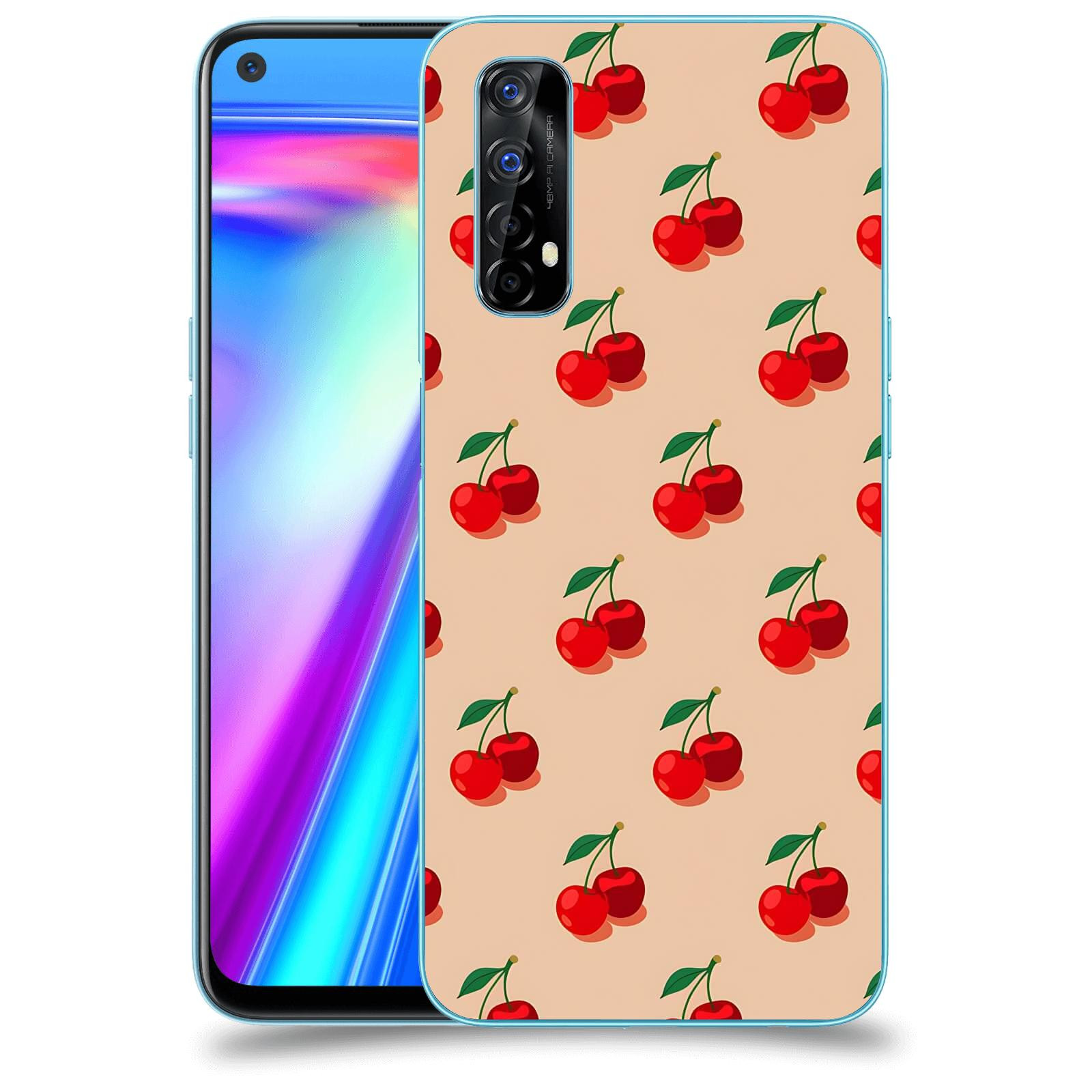 ACOVER Kryt na mobil Realme 7 - Šťavnaté třešně