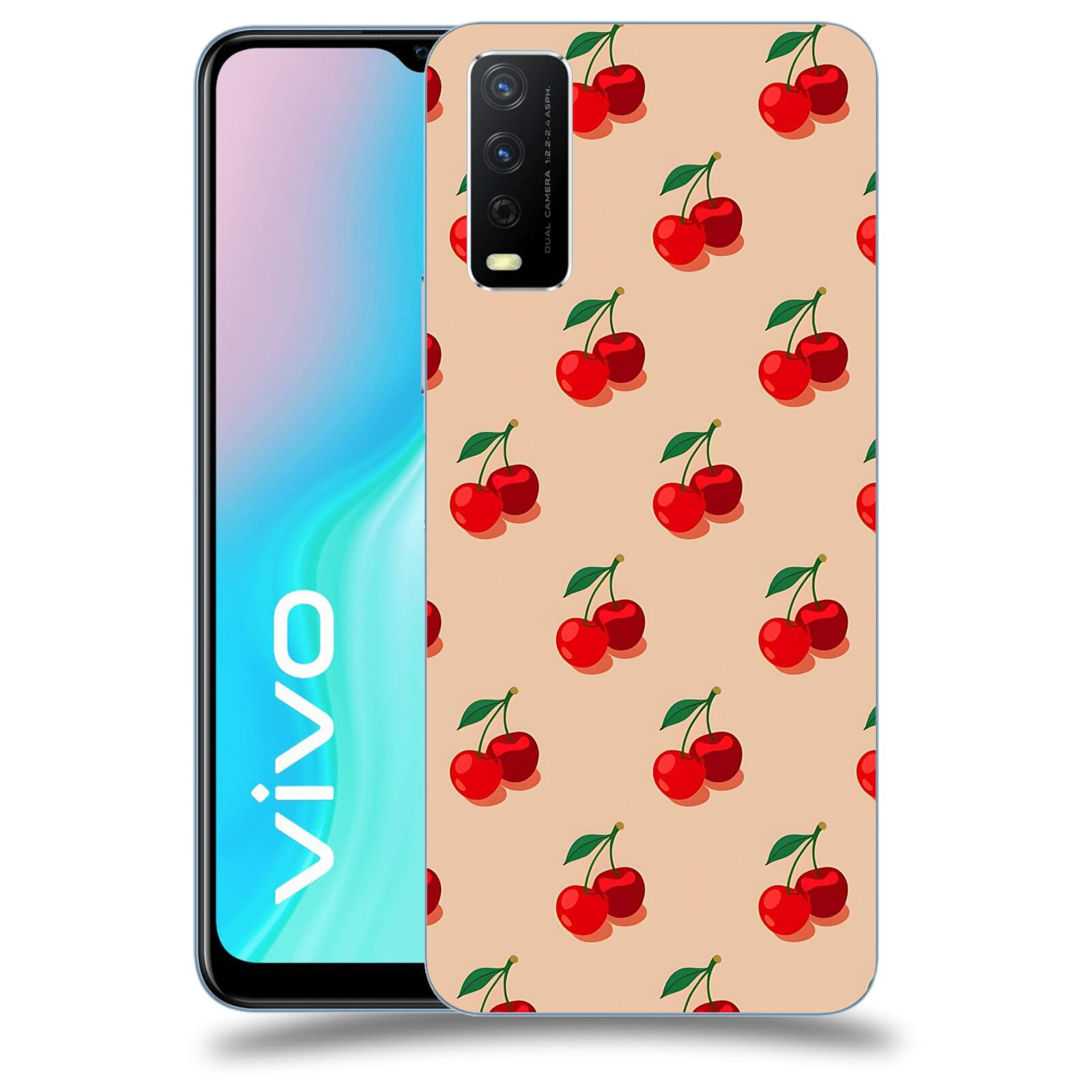 ACOVER Kryt na mobil Vivo Y11s - Šťavnaté třešně