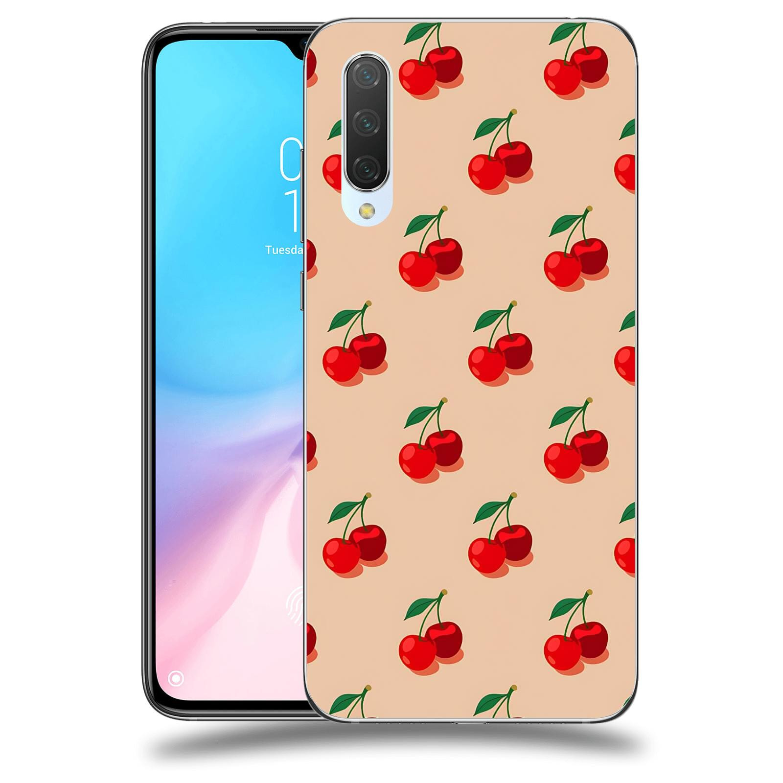 ACOVER Kryt na mobil Xiaomi Mi 9 Lite - Šťavnaté třešně