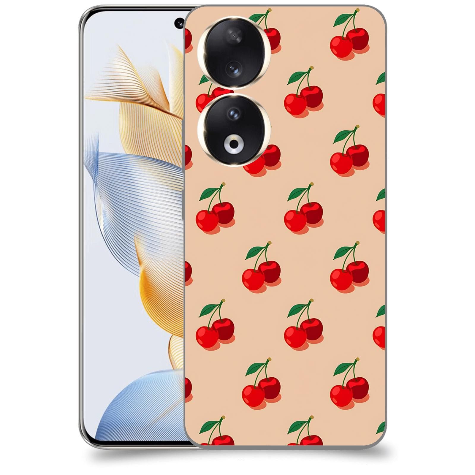 ACOVER Kryt na mobil Honor 90 - Šťavnaté třešně