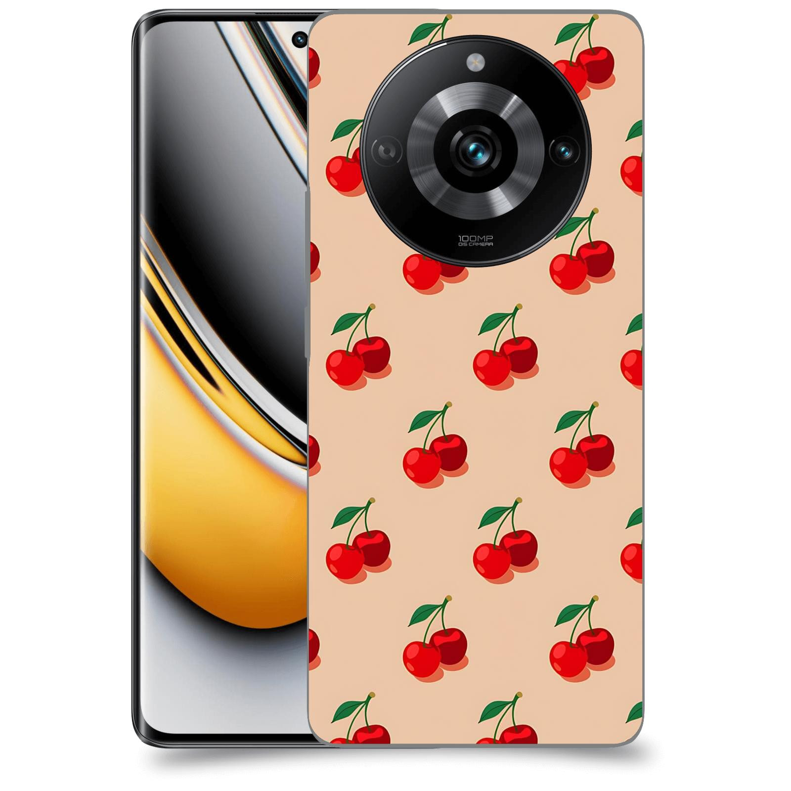 ACOVER Kryt na mobil Realme 11 Pro 5G - Šťavnaté třešně
