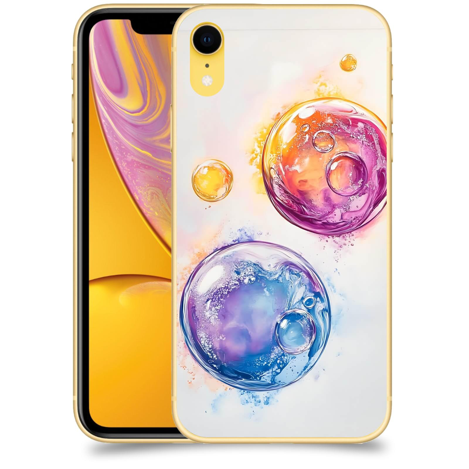 ACOVER Kryt na mobil Apple iPhone XR - Tekutá energie