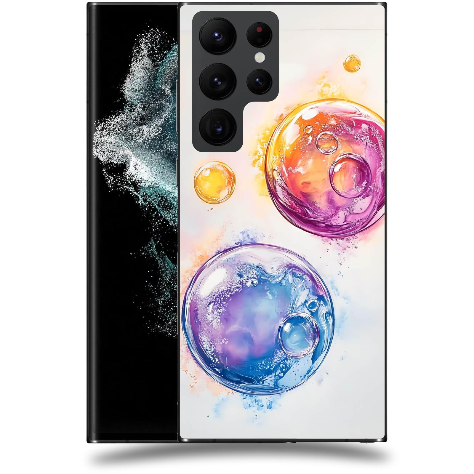 ACOVER Kryt na mobil Samsung Galaxy S22 Ultra 5G - Tekutá energie