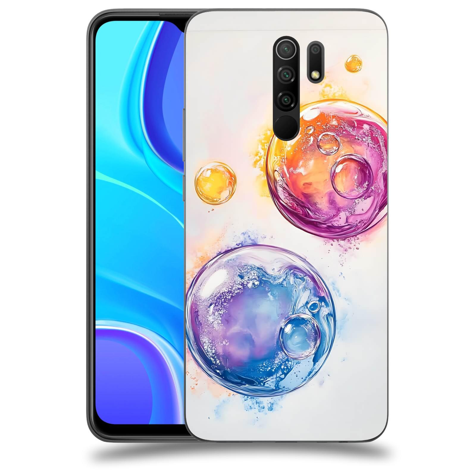 ACOVER Kryt na mobil Xiaomi Redmi 9 - Tekutá energie