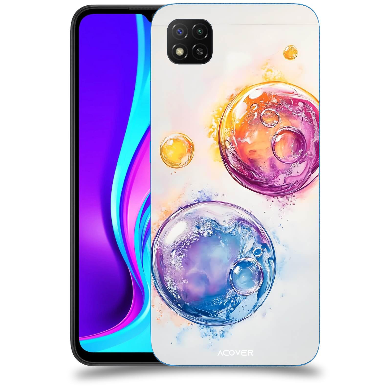 ACOVER Kryt na mobil Xiaomi Redmi 9C - Tekutá energie