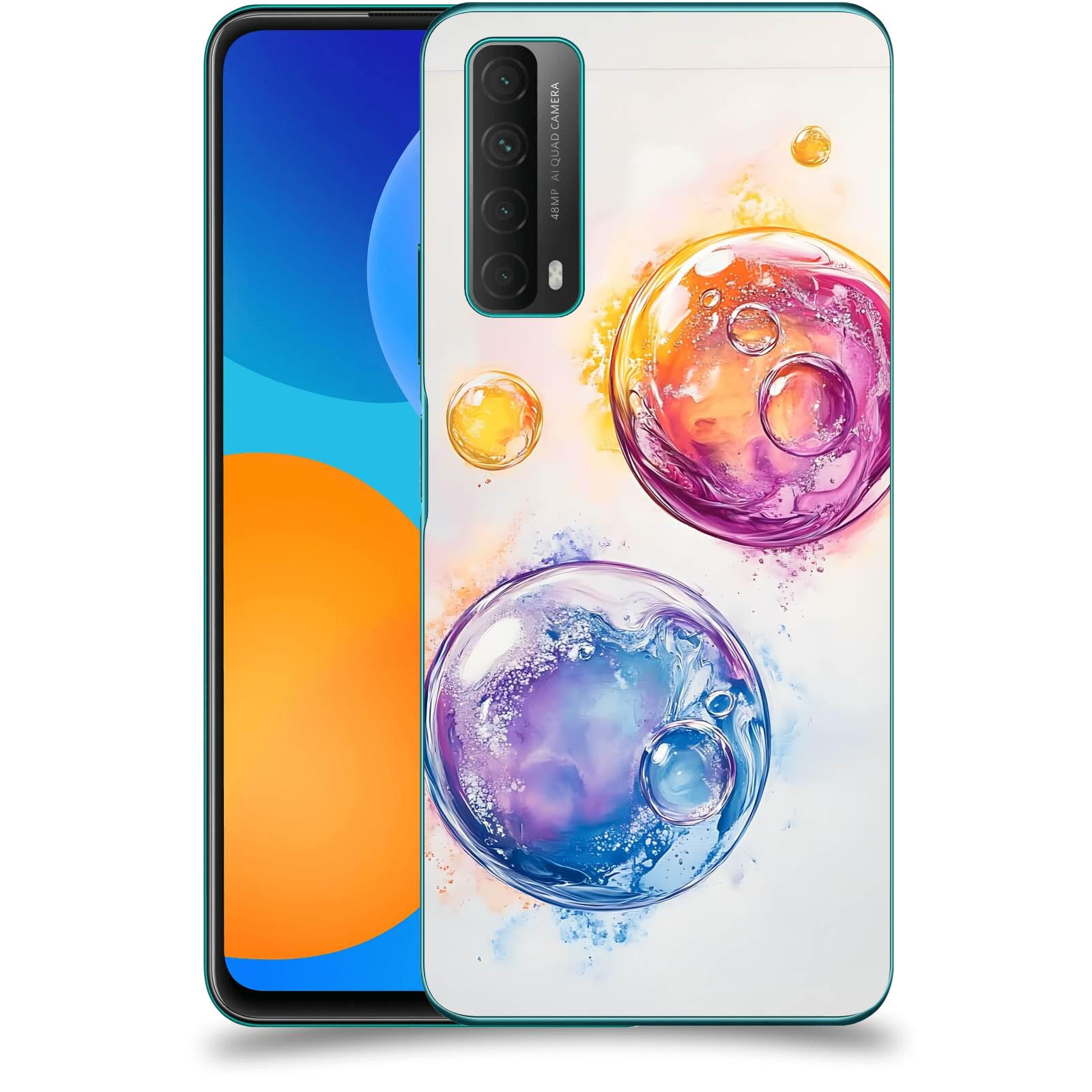 ACOVER Kryt na mobil Huawei P Smart 2021 - Tekutá energie