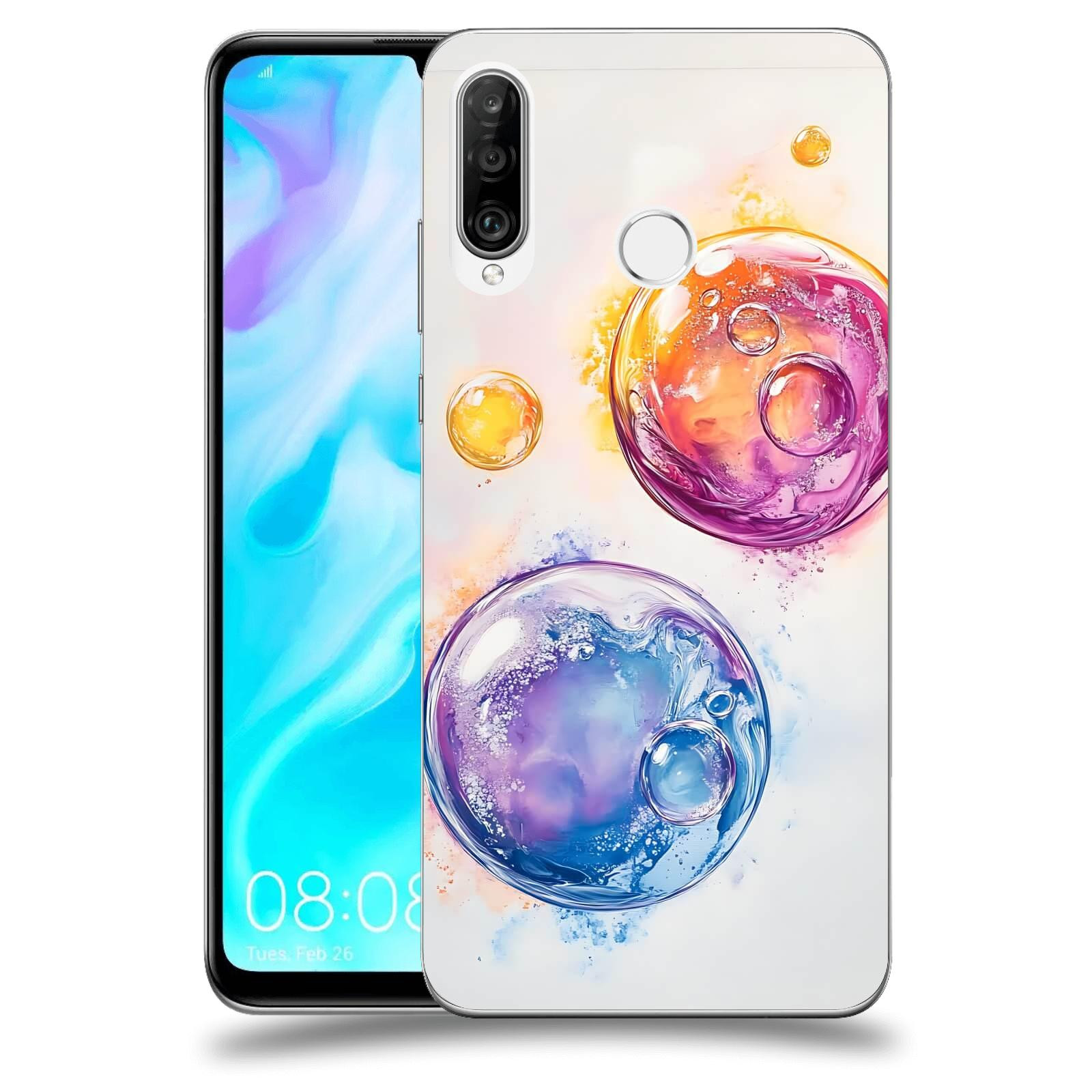 ACOVER Kryt na mobil Huawei P30 Lite - Tekutá energie