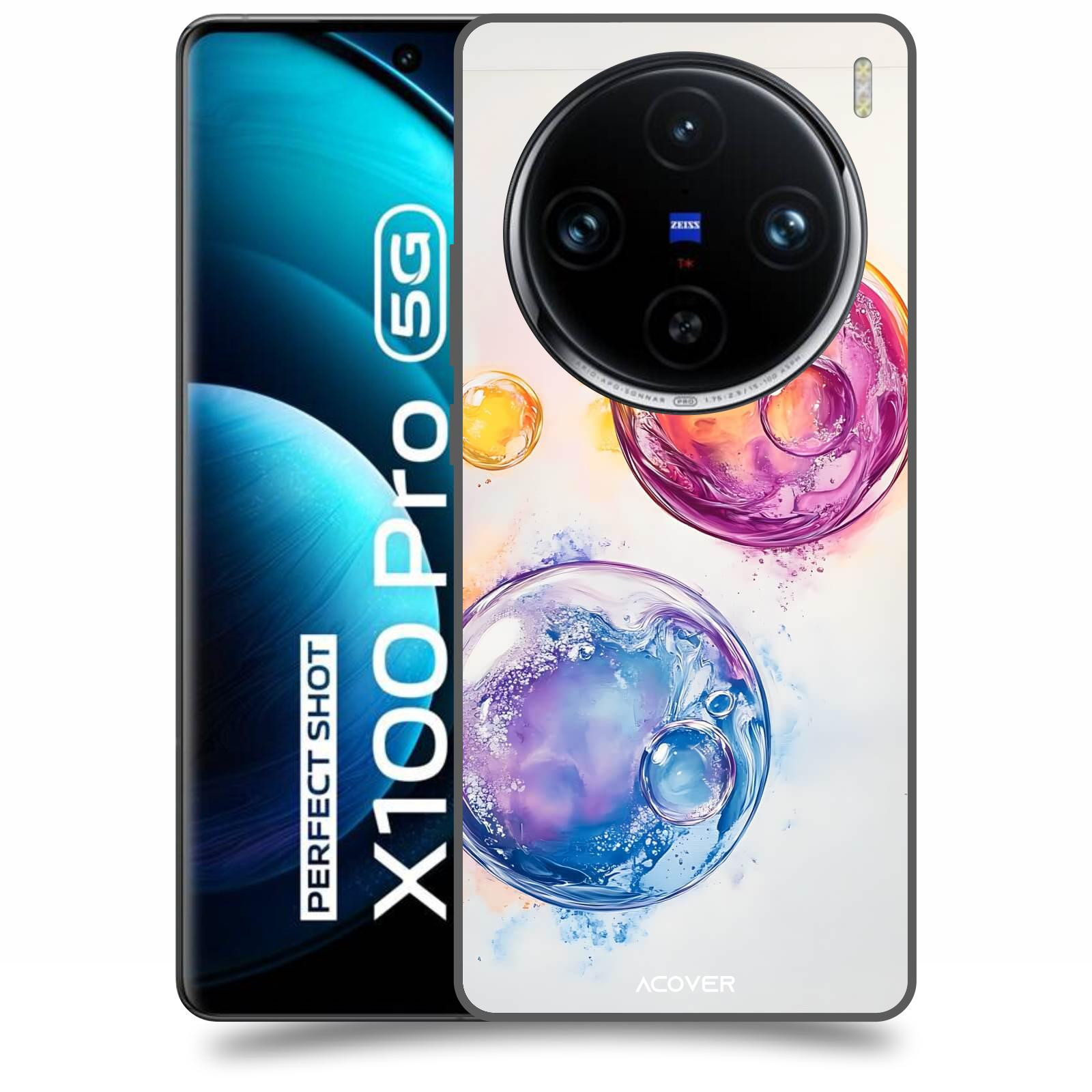 ACOVER Kryt na mobil Vivo X100 Pro - Tekutá energie