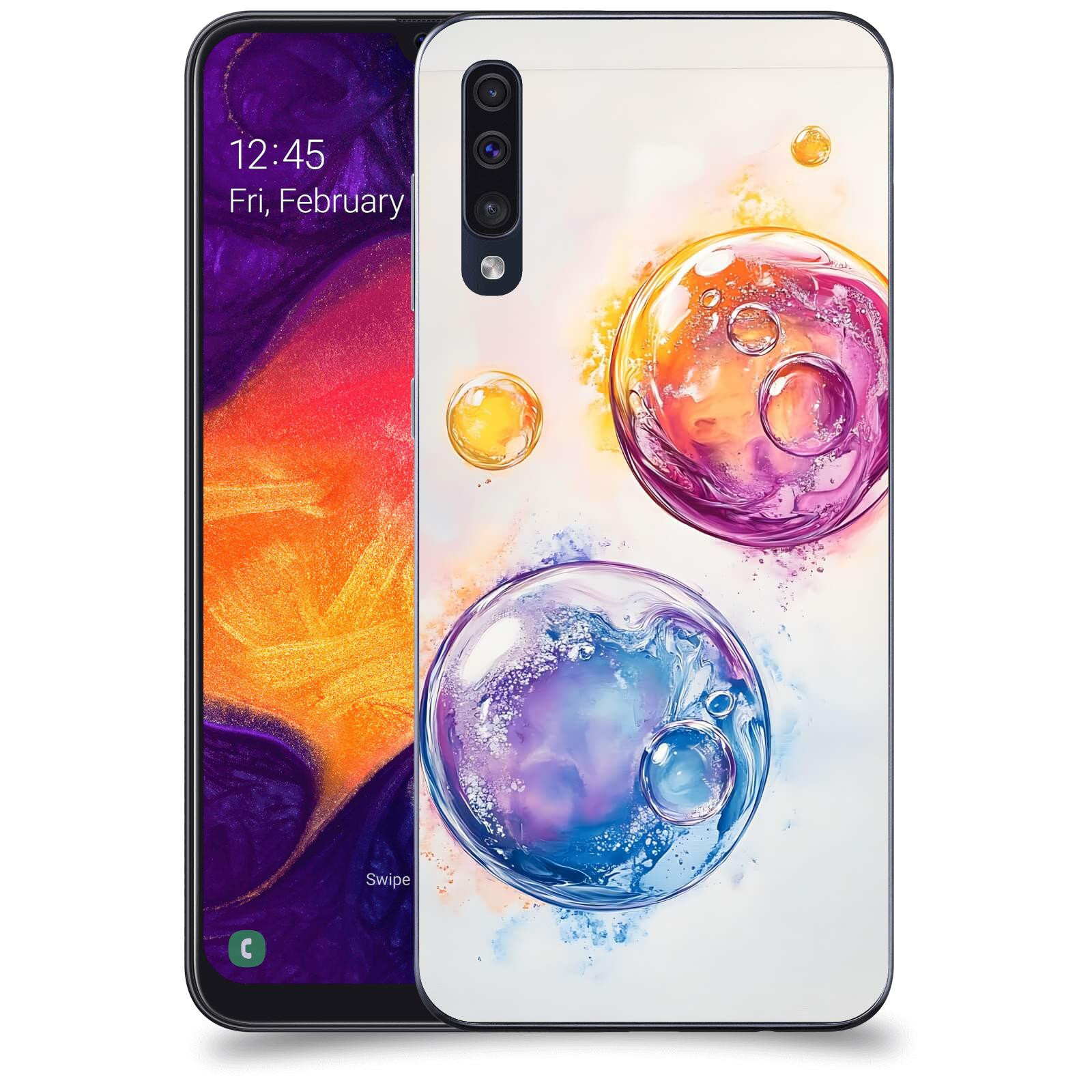 ACOVER Kryt na mobil Samsung Galaxy A50 A505F - Tekutá energie