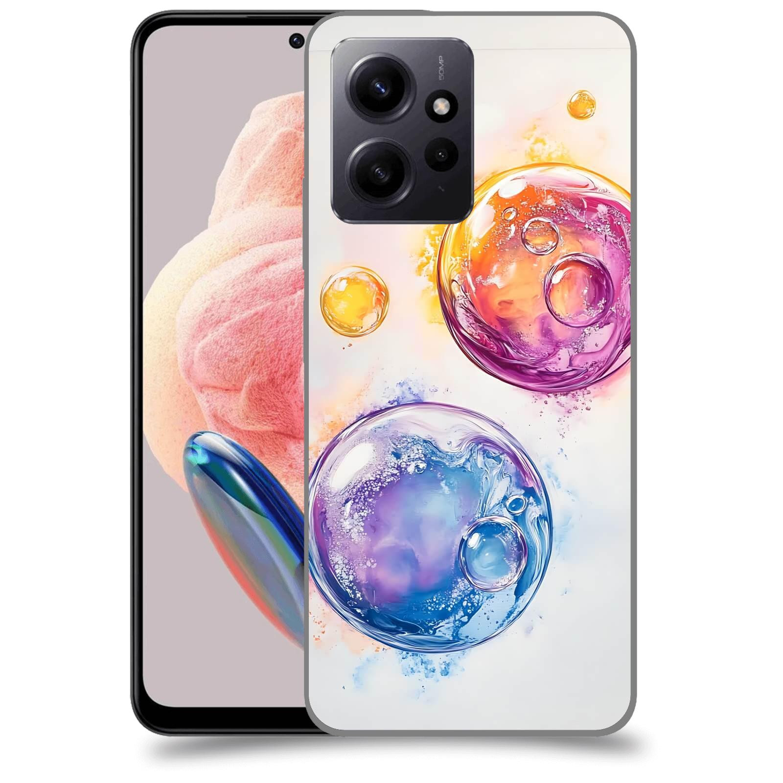 ACOVER Kryt na mobil Xiaomi Redmi Note 12 4G - Tekutá energie