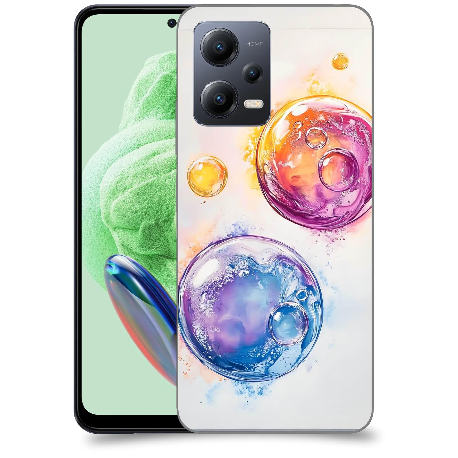 ACOVER Kryt na mobil Xiaomi Redmi Note 12 PRO 5G - Tekutá energie