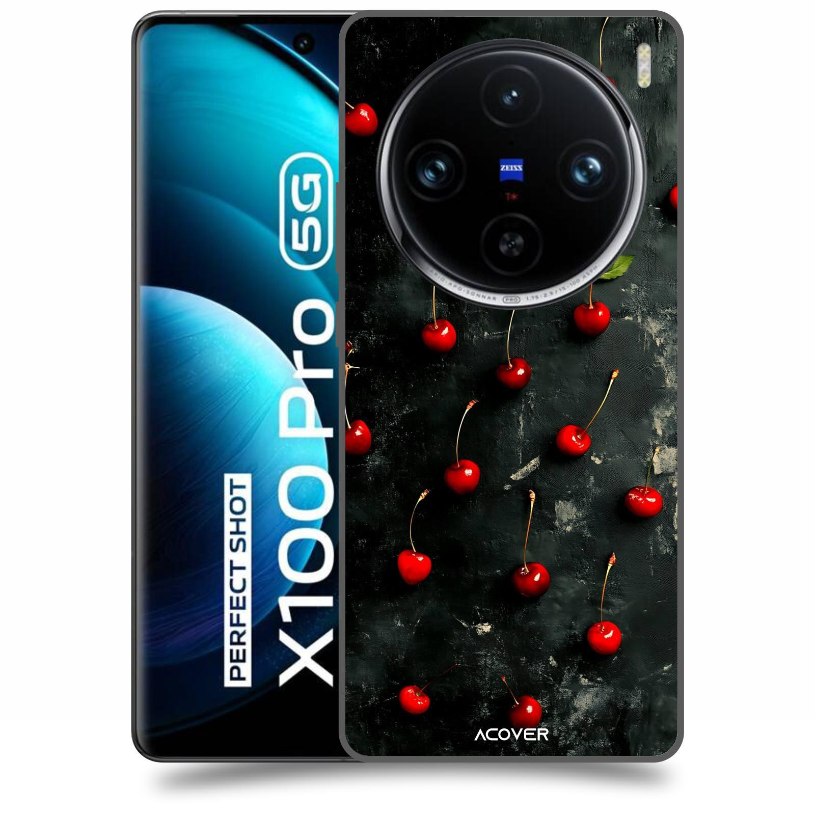 ACOVER Kryt na mobil Vivo X100 Pro - Temná elegance