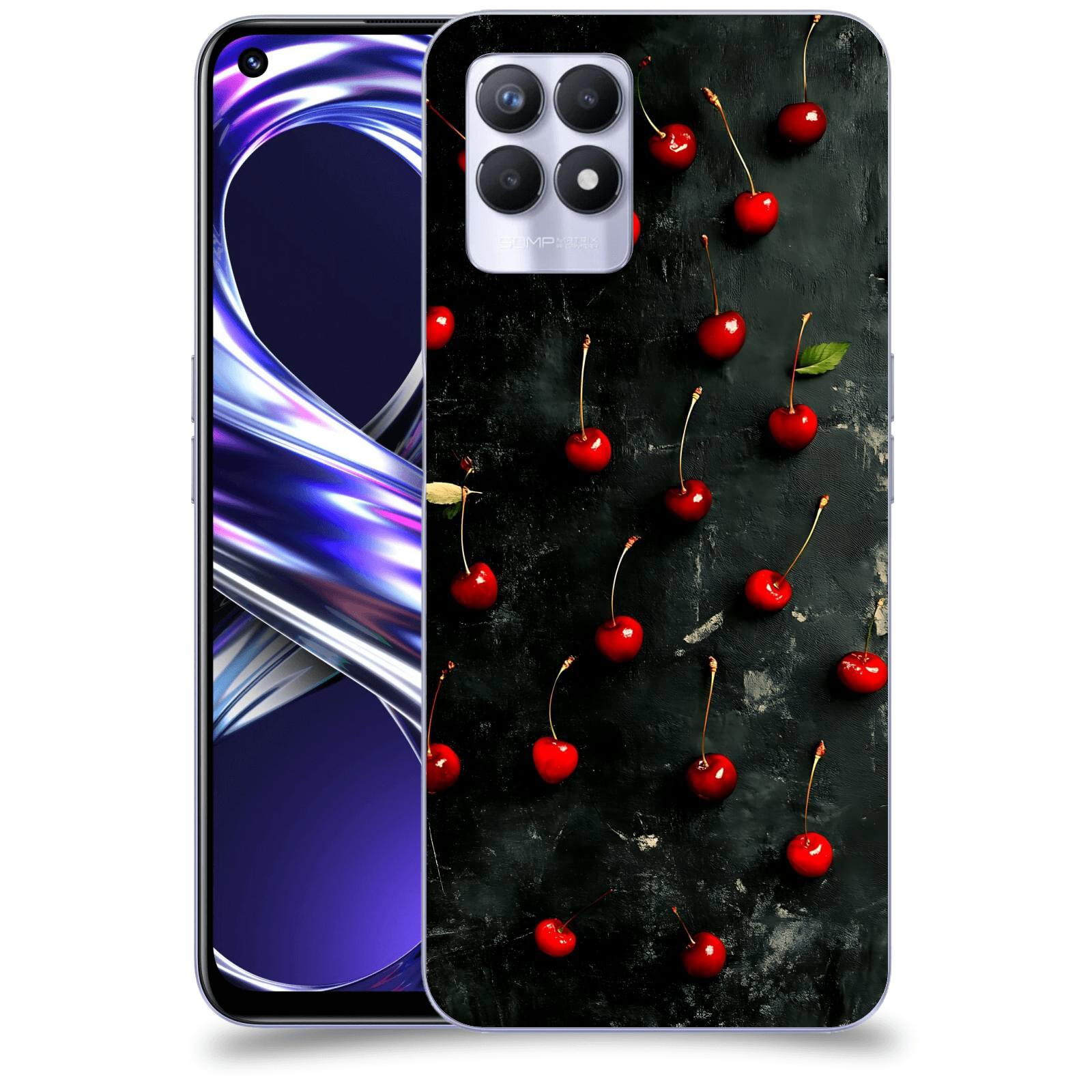 ACOVER Kryt na mobil Realme 8i - Temná elegance