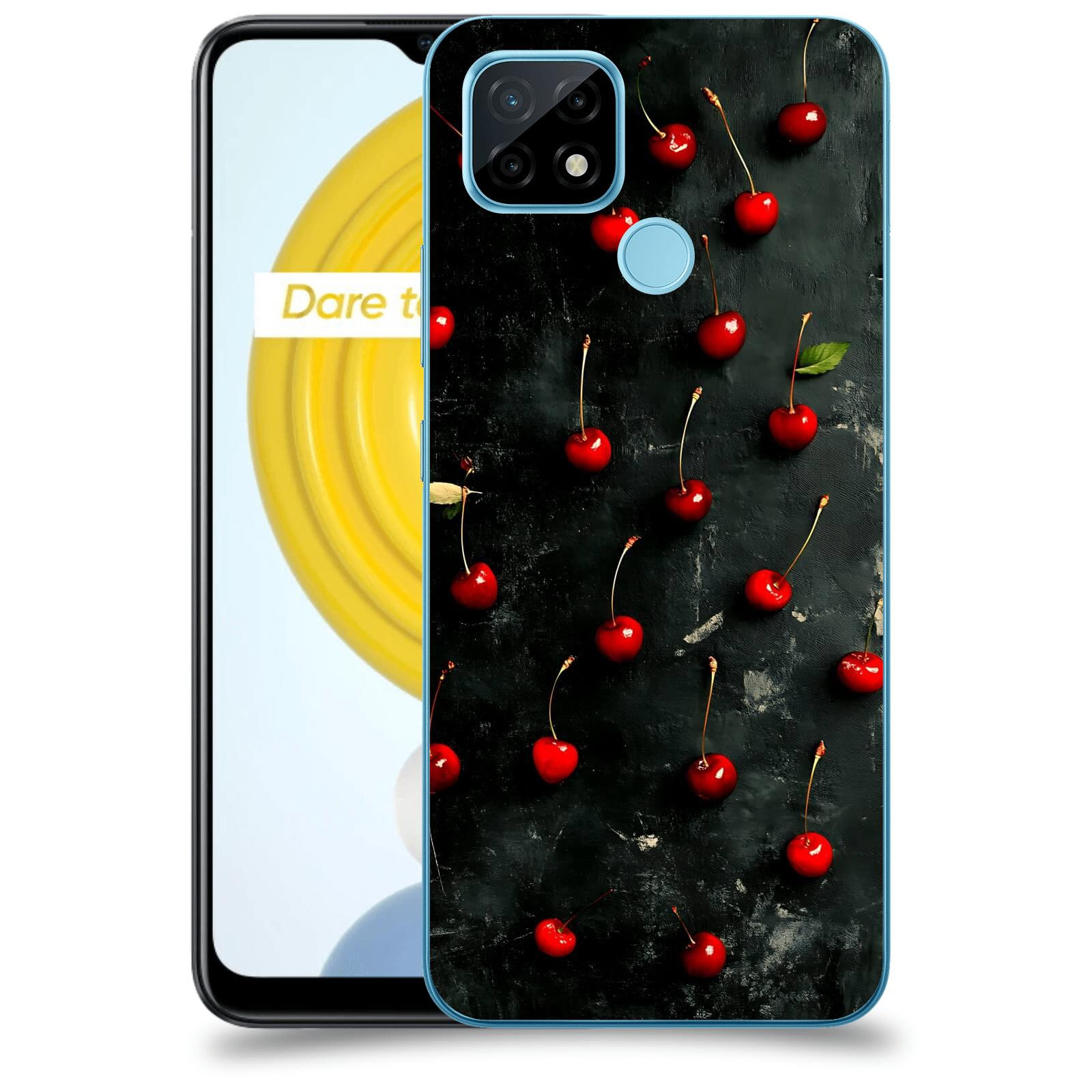 ACOVER Kryt na mobil Realme C21 - Temná elegance
