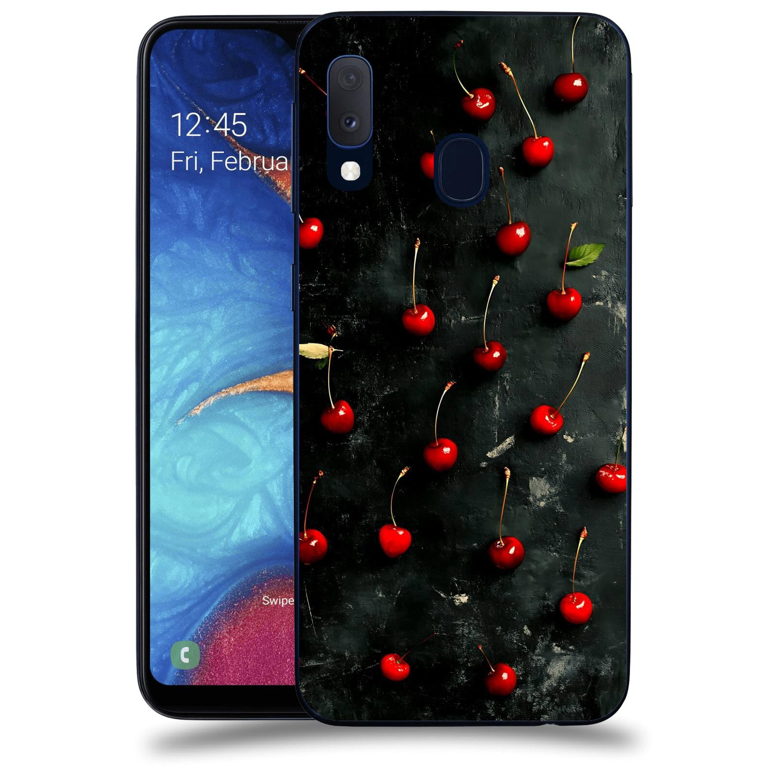 ACOVER Kryt na mobil Samsung Galaxy A20e A202F - Temná elegance