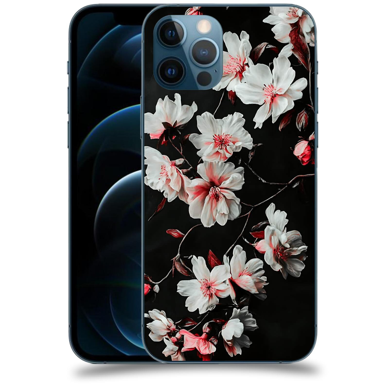 ACOVER Kryt na mobil Apple iPhone 12 Pro - Temná něžnost