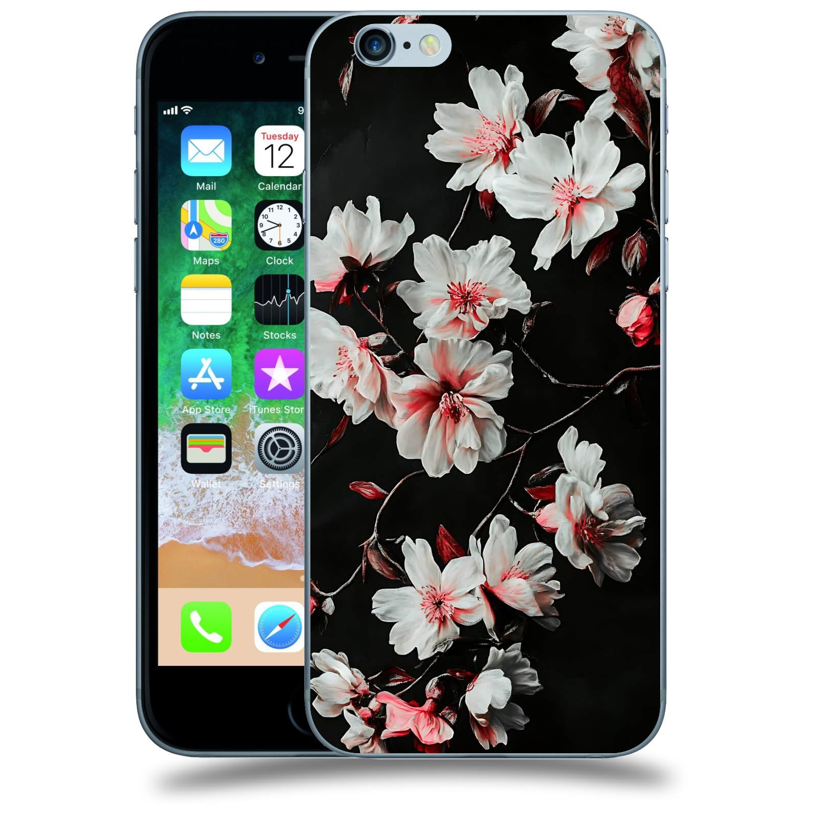 ACOVER Kryt na mobil Apple iPhone 6/6S - Temná něžnost