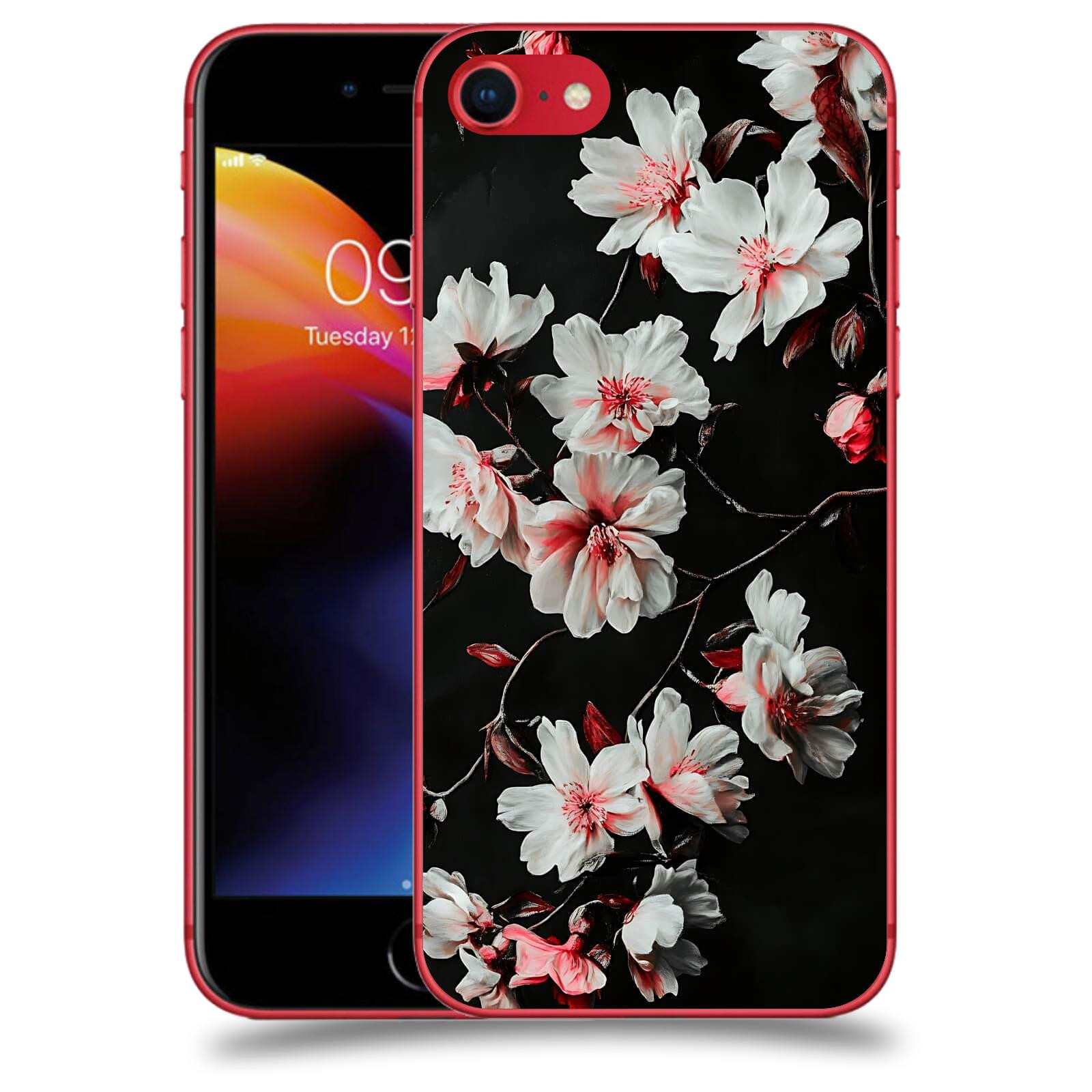 ACOVER Kryt na mobil Apple iPhone 8 - Temná něžnost