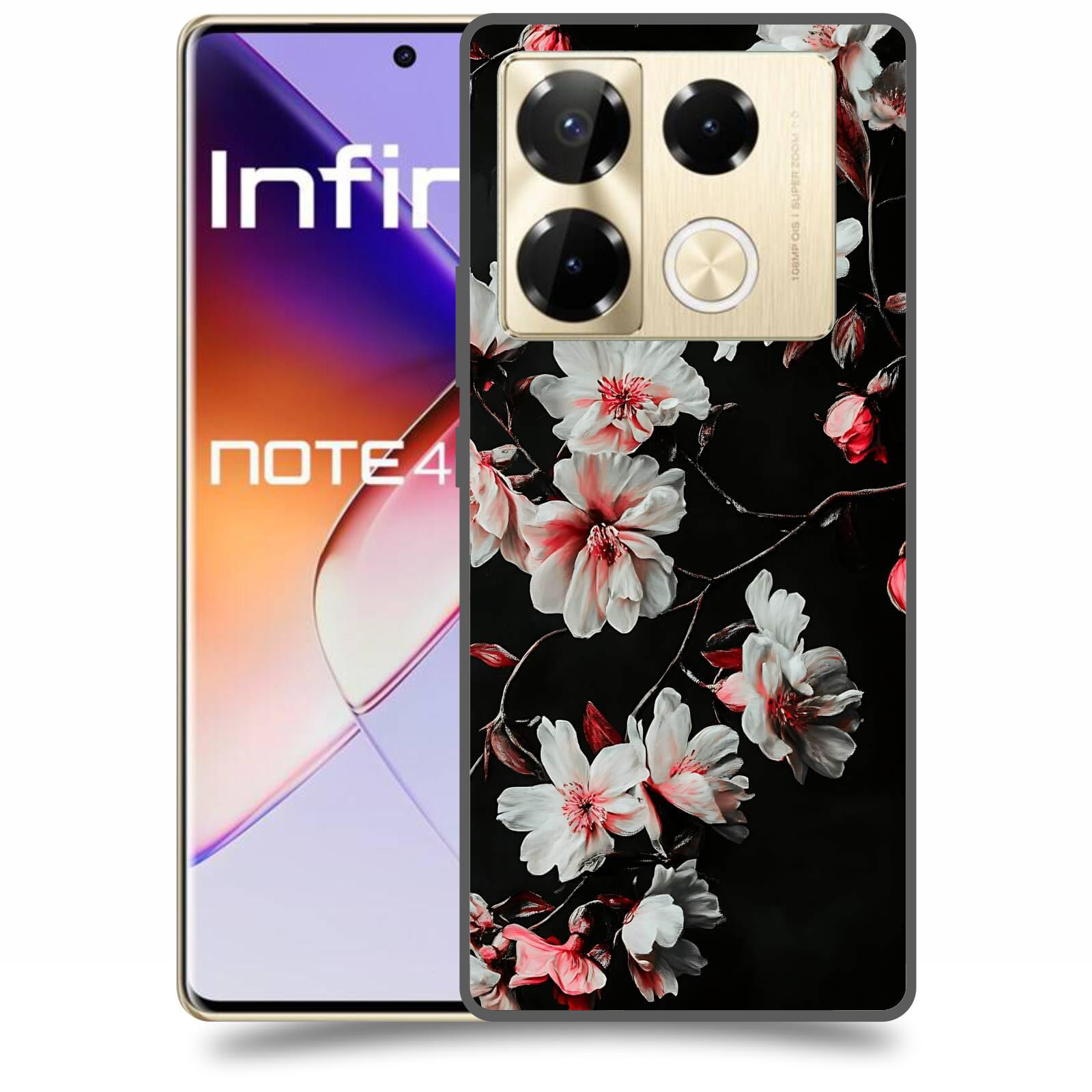ACOVER Kryt na mobil Infinix Note 40 PRO - Temná něžnost