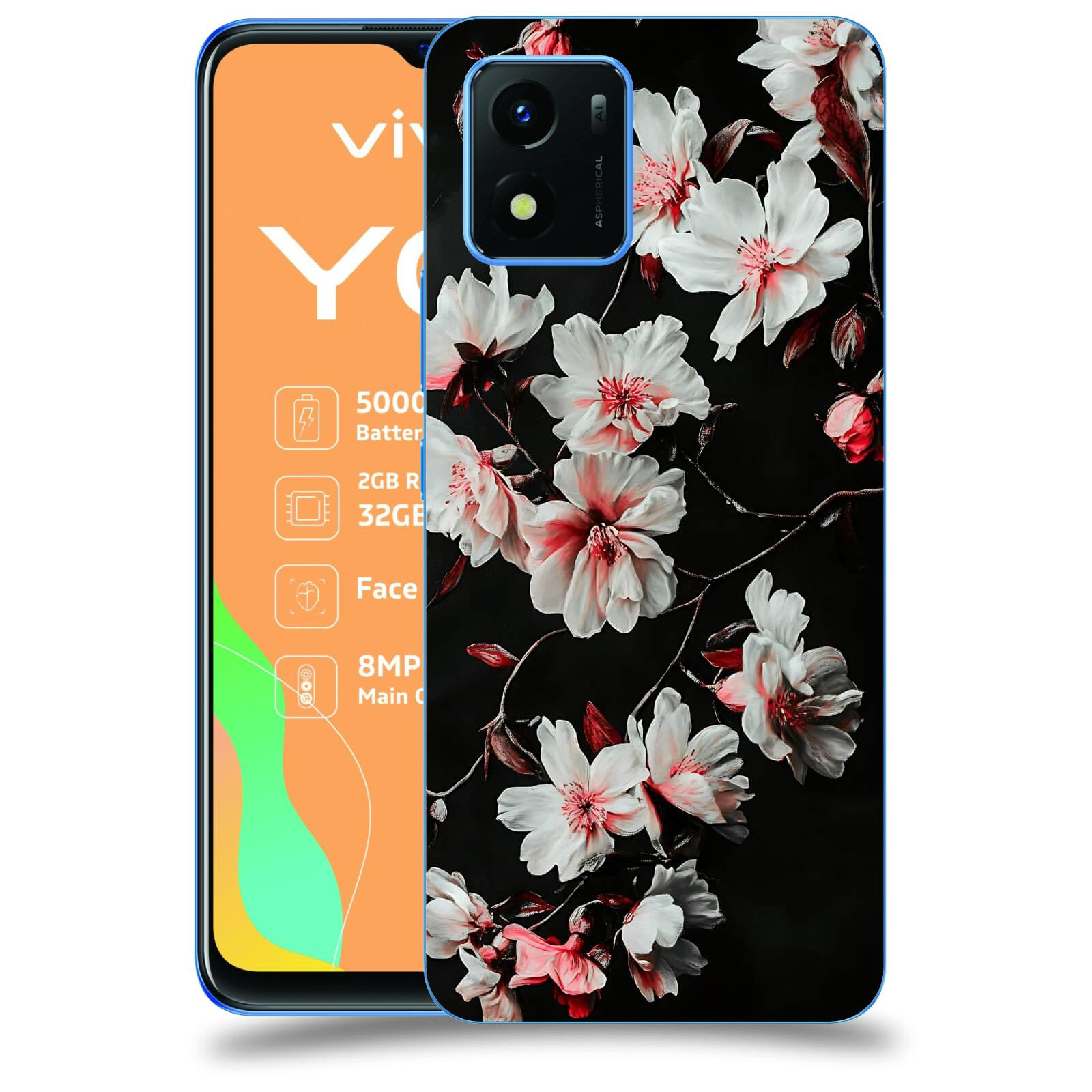 ACOVER Kryt na mobil Vivo Y01 - Temná něžnost