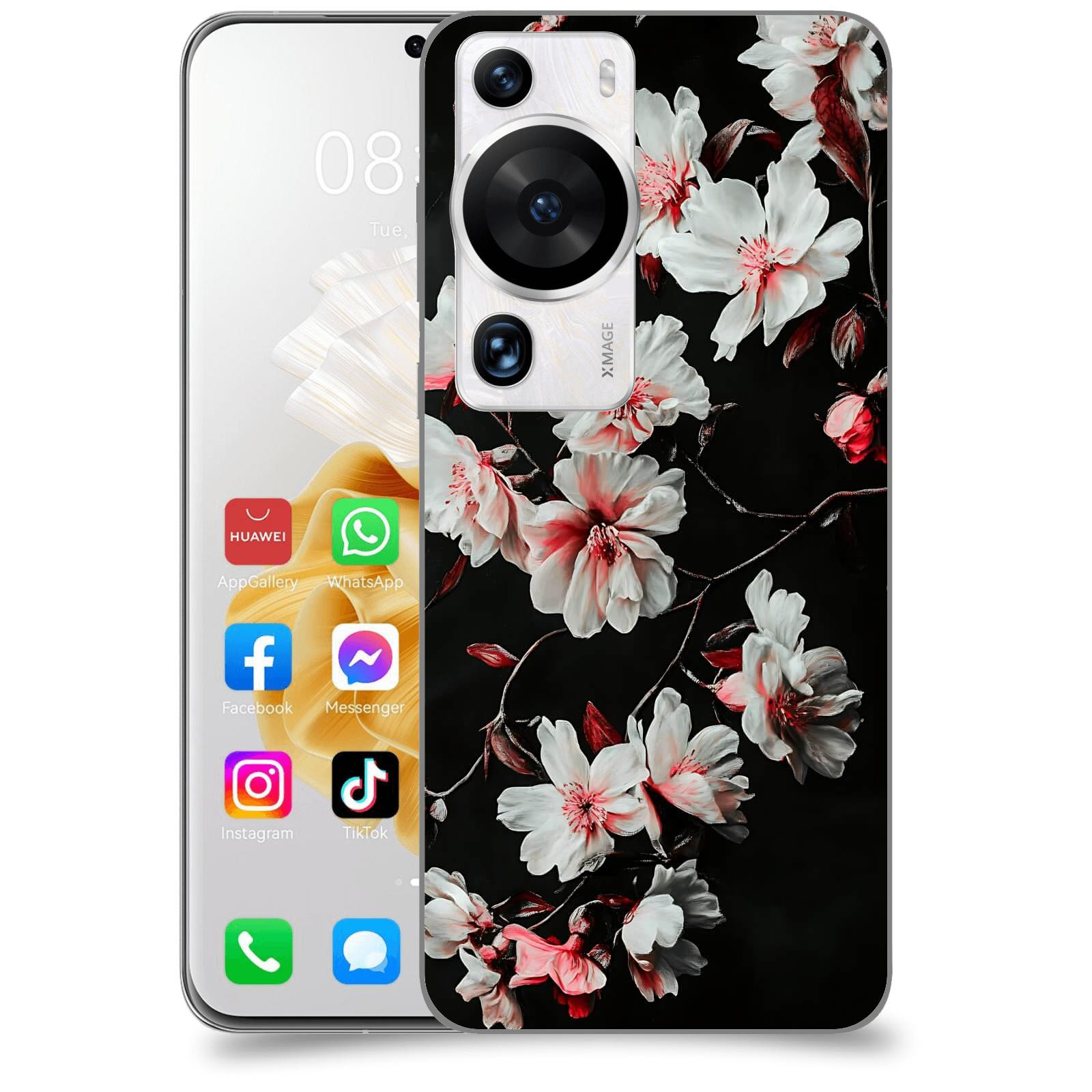 ACOVER Kryt na mobil Huawei P60 Pro - Temná něžnost