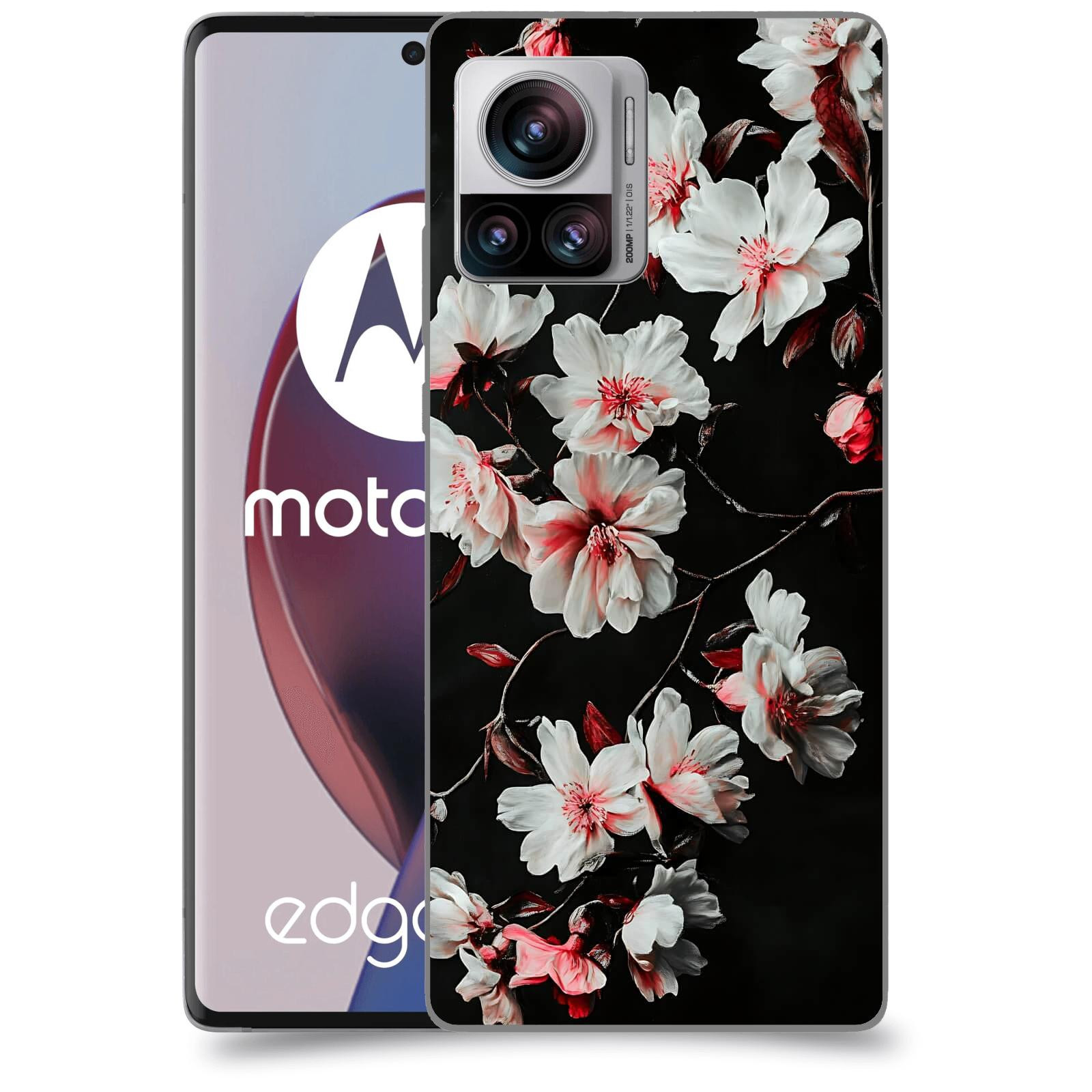 ACOVER Kryt na mobil Motorola Edge 30 Ultra - Temná něžnost