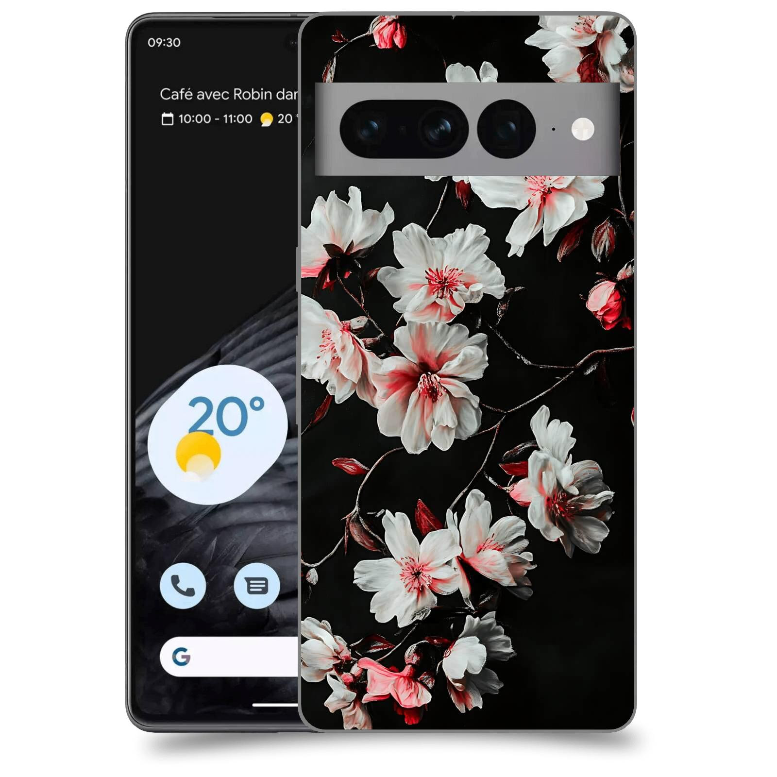 ACOVER Kryt na mobil Google pixel 7 pro - Temná něžnost