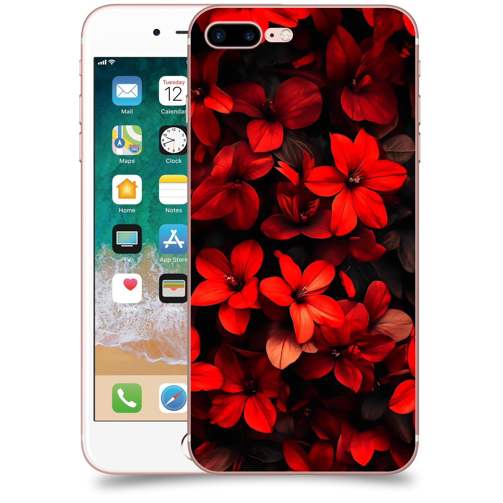 ACOVER Kryt na mobil Apple iPhone 7 Plus - Temná vášeň