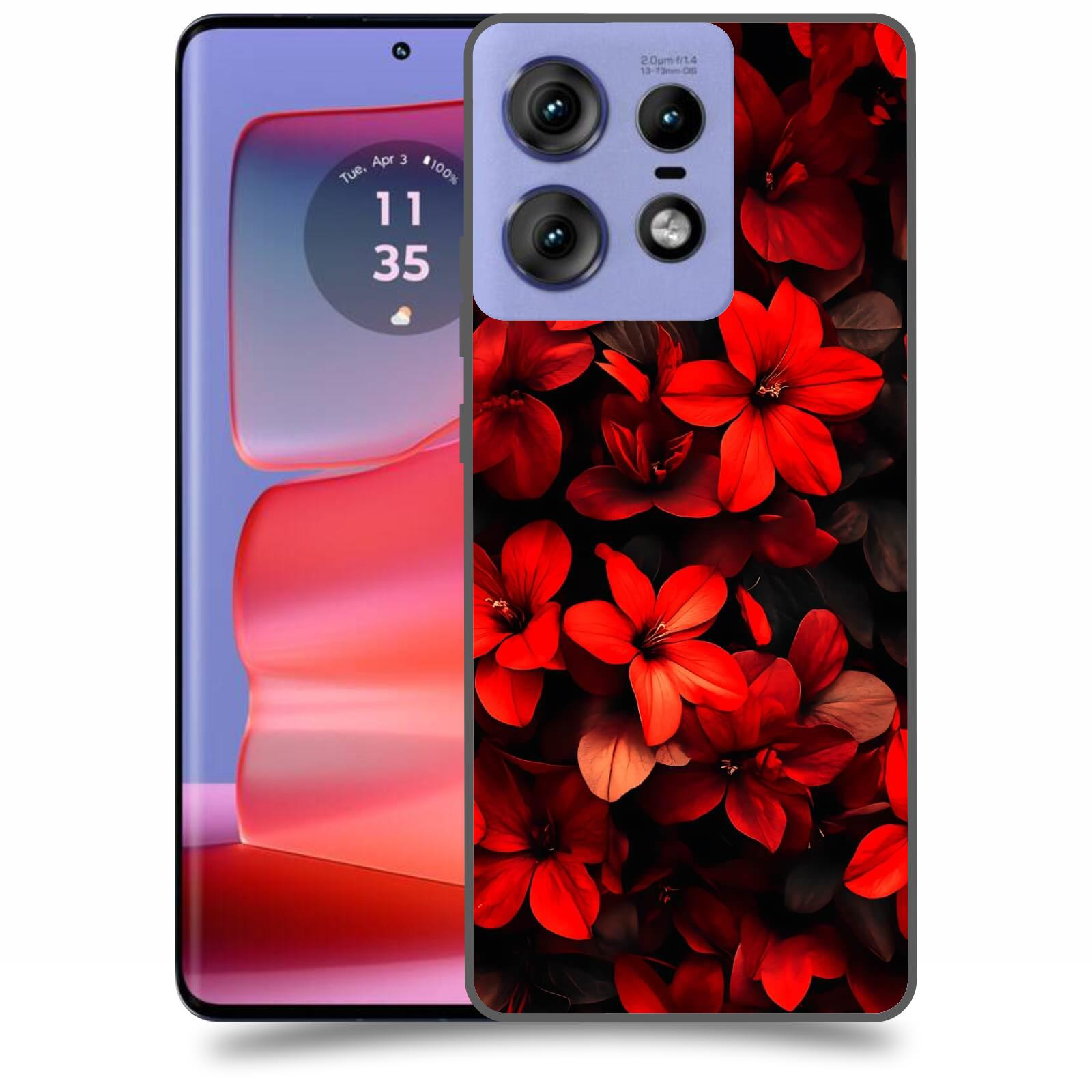 ACOVER Kryt na mobil Motorola Edge 50 Pro - Temná vášeň