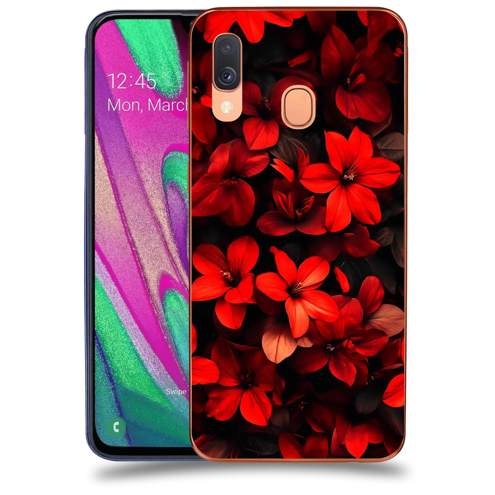 ACOVER Kryt na mobil Samsung Galaxy A40 A405F - Temná vášeň