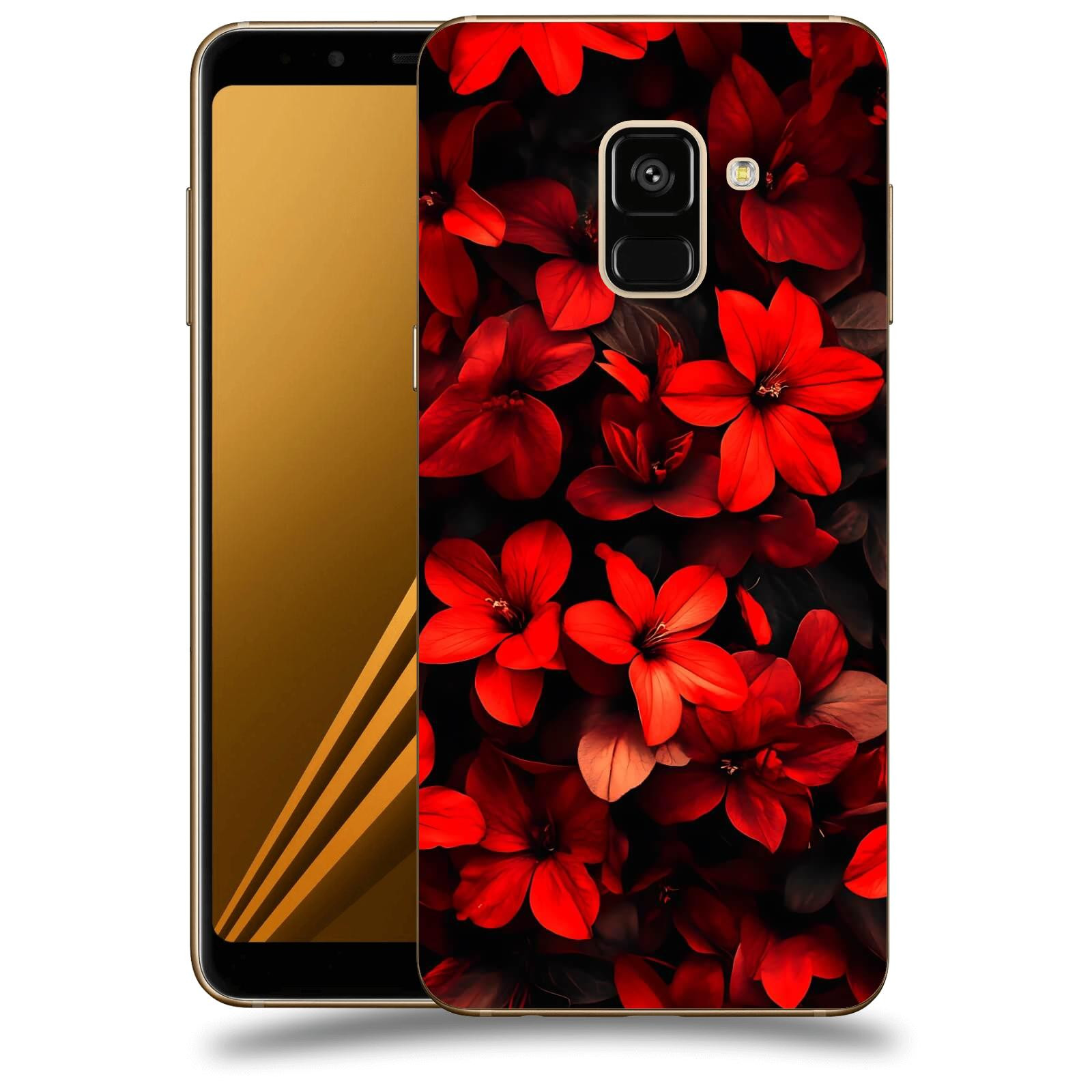 ACOVER Kryt na mobil Samsung Galaxy A8 2018 A530F - Temná vášeň
