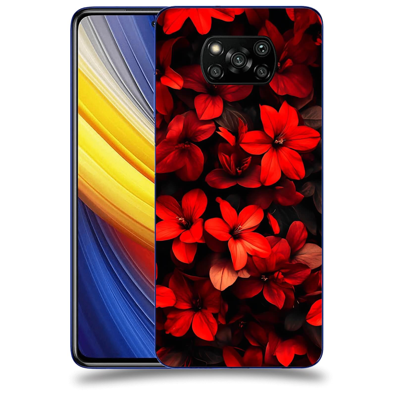 ACOVER Kryt na mobil Xiaomi Poco X3 Pro - Temná vášeň