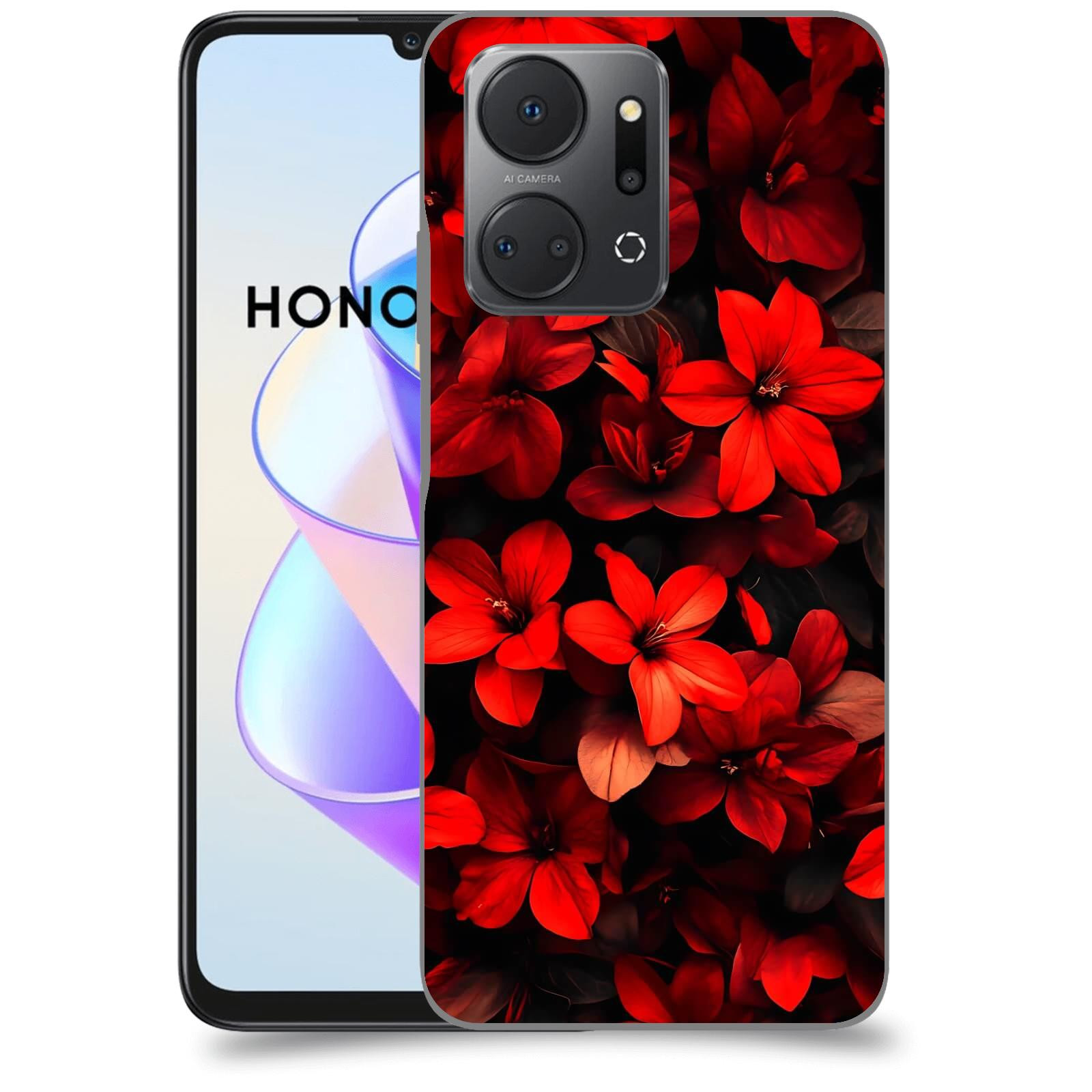 ACOVER Kryt na mobil HONOR X7a - Temná vášeň