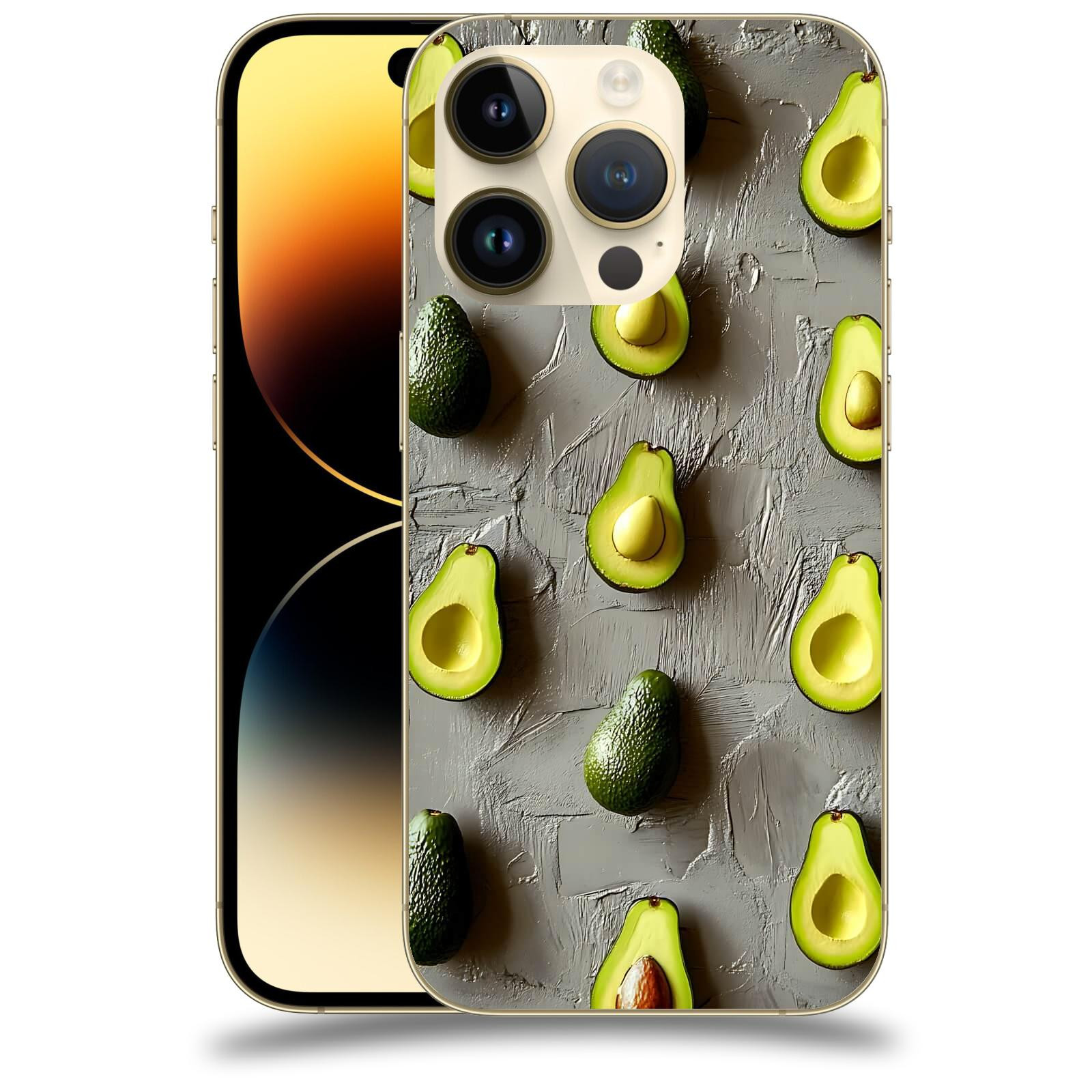 ACOVER Kryt na mobil Apple iPhone 14 Pro - Zelená harmonie