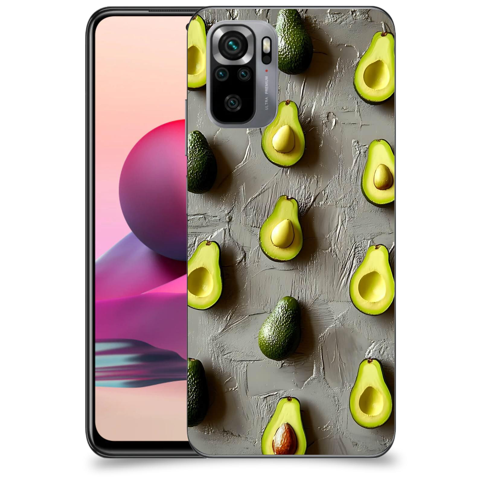 ACOVER Kryt na mobil Xiaomi Redmi Note 10S - Zelená harmonie