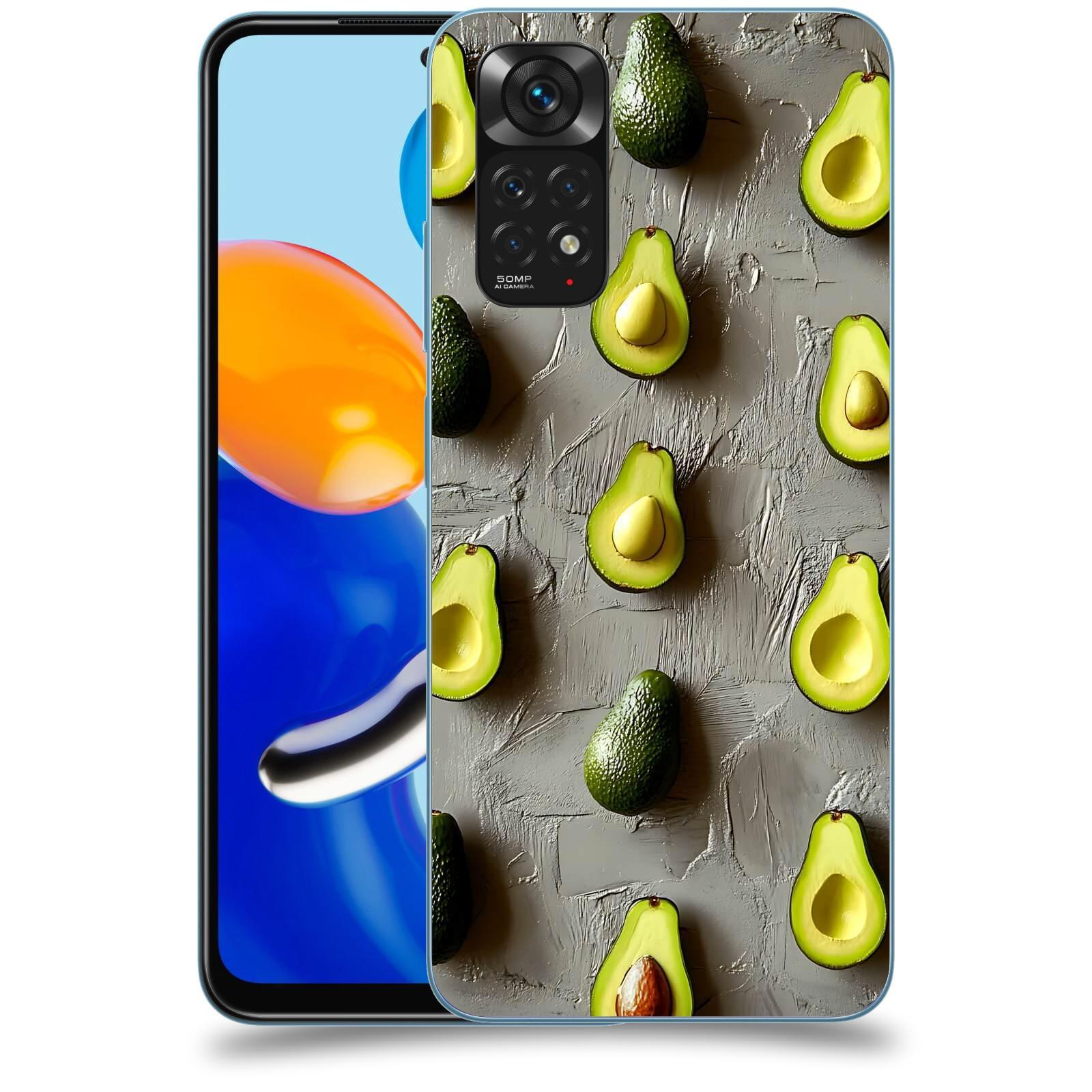 ACOVER Kryt na mobil Xiaomi Redmi Note 11 - Zelená harmonie